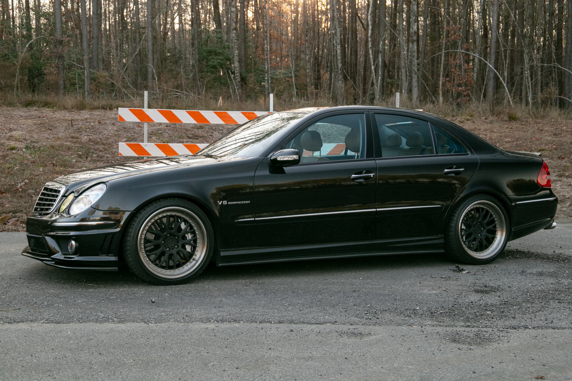 Modded 2006 Mercedes E55 AMG Has Lots Of Performance, But 101k Miles Too
