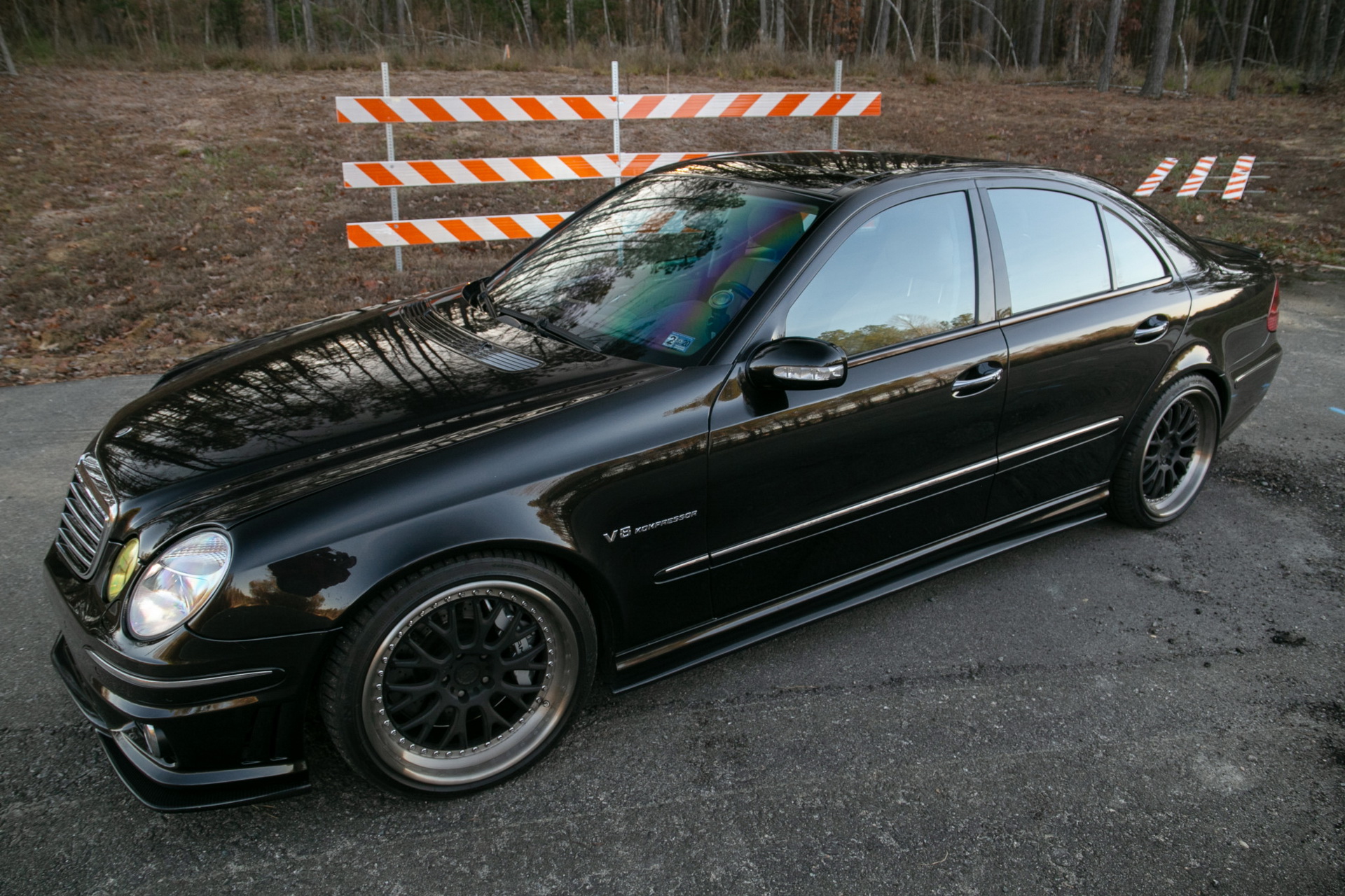 Modded 2006 Mercedes E55 AMG Has Lots Of Performance, But 101k Miles Too