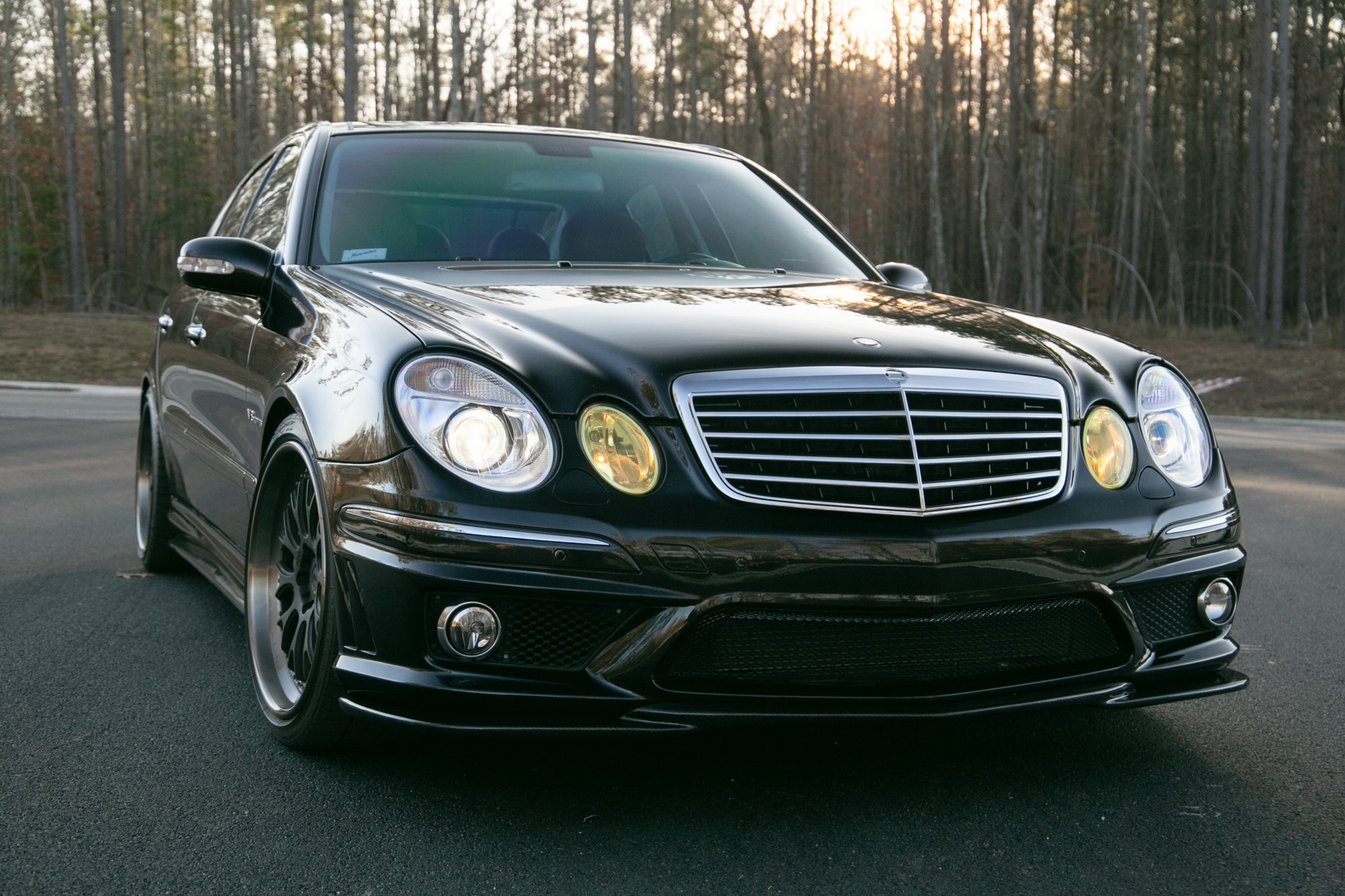 Modded 2006 Mercedes E55 AMG Has Lots Of Performance, But 101k Miles Too