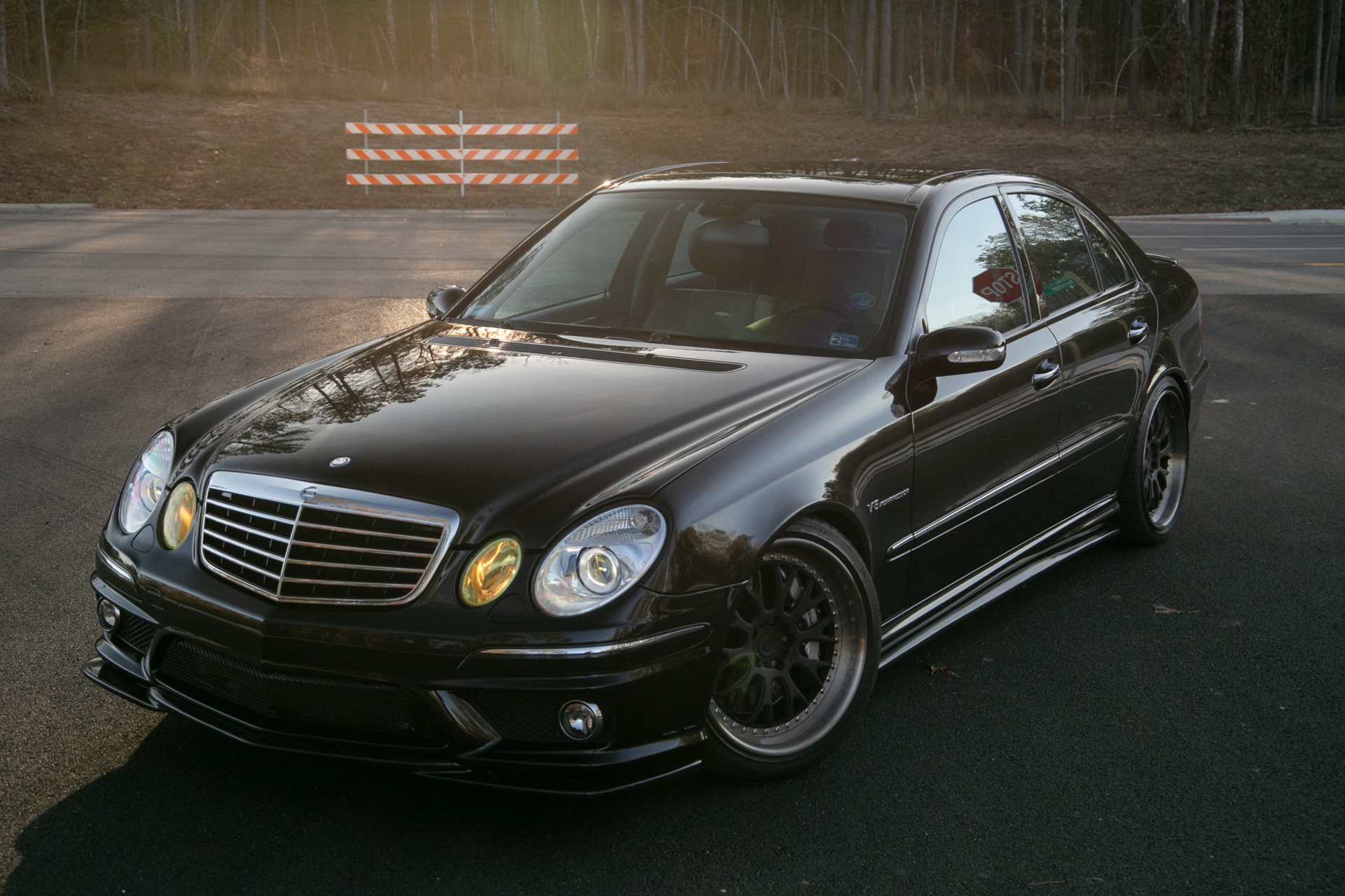 Modded 2006 Mercedes E55 AMG Has Lots Of Performance, But 101k Miles Too