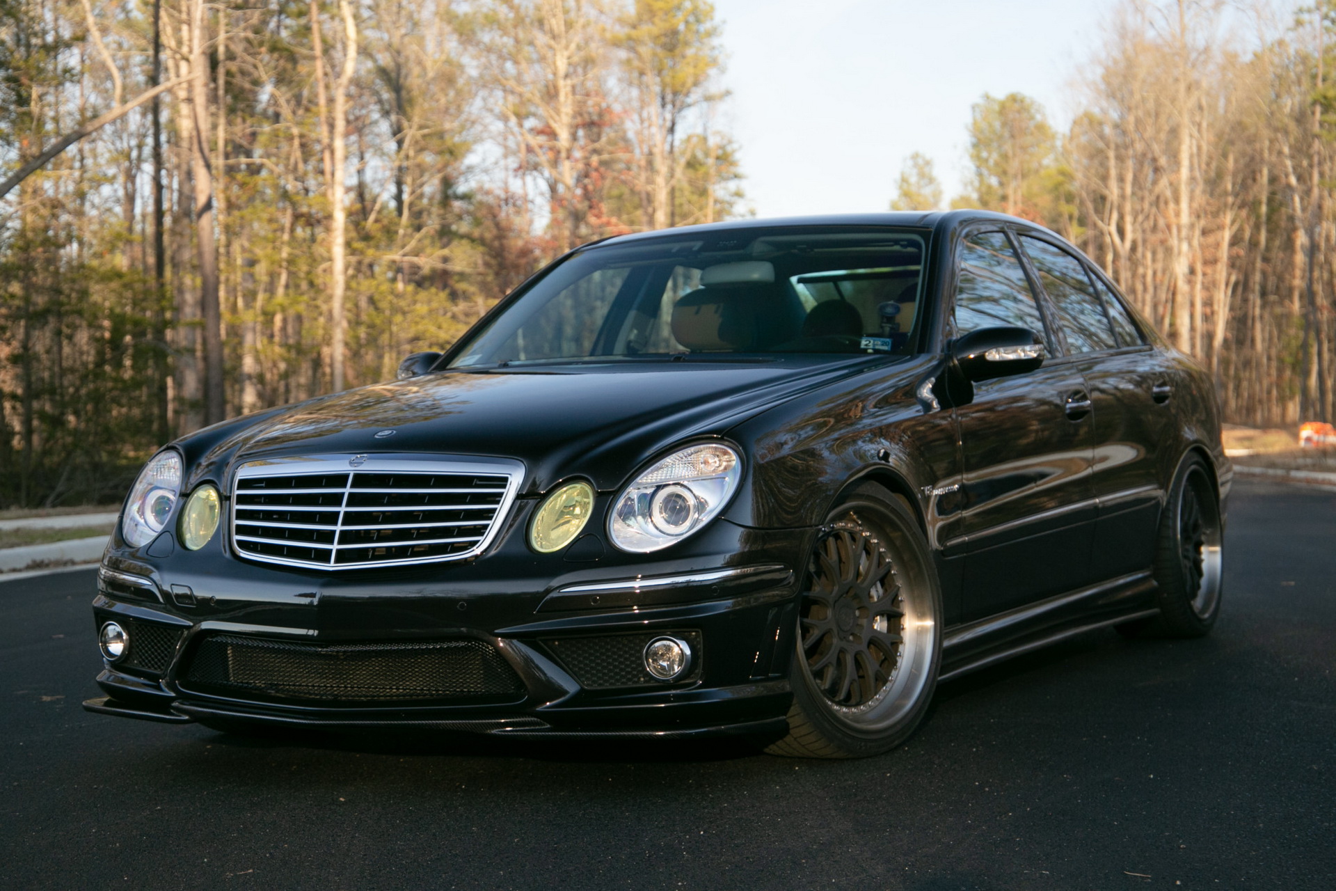 Modded 2006 Mercedes E55 AMG Has Lots Of Performance, But 101k Miles Too