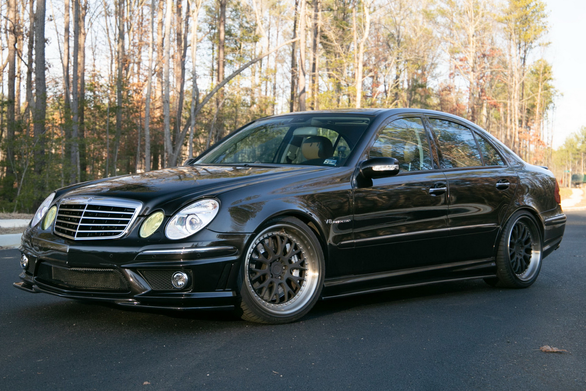 Modded 2006 Mercedes E55 AMG Has Lots Of Performance, But 101k Miles Too
