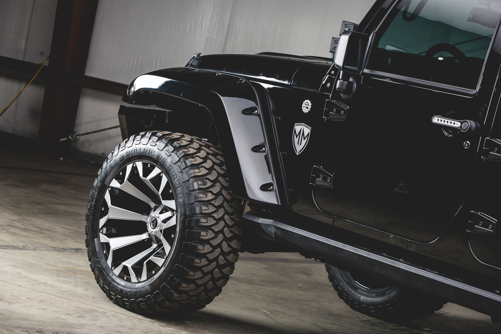 Heavily Modified 2017 Jeep Wrangler Is A Devilish Off-Roader