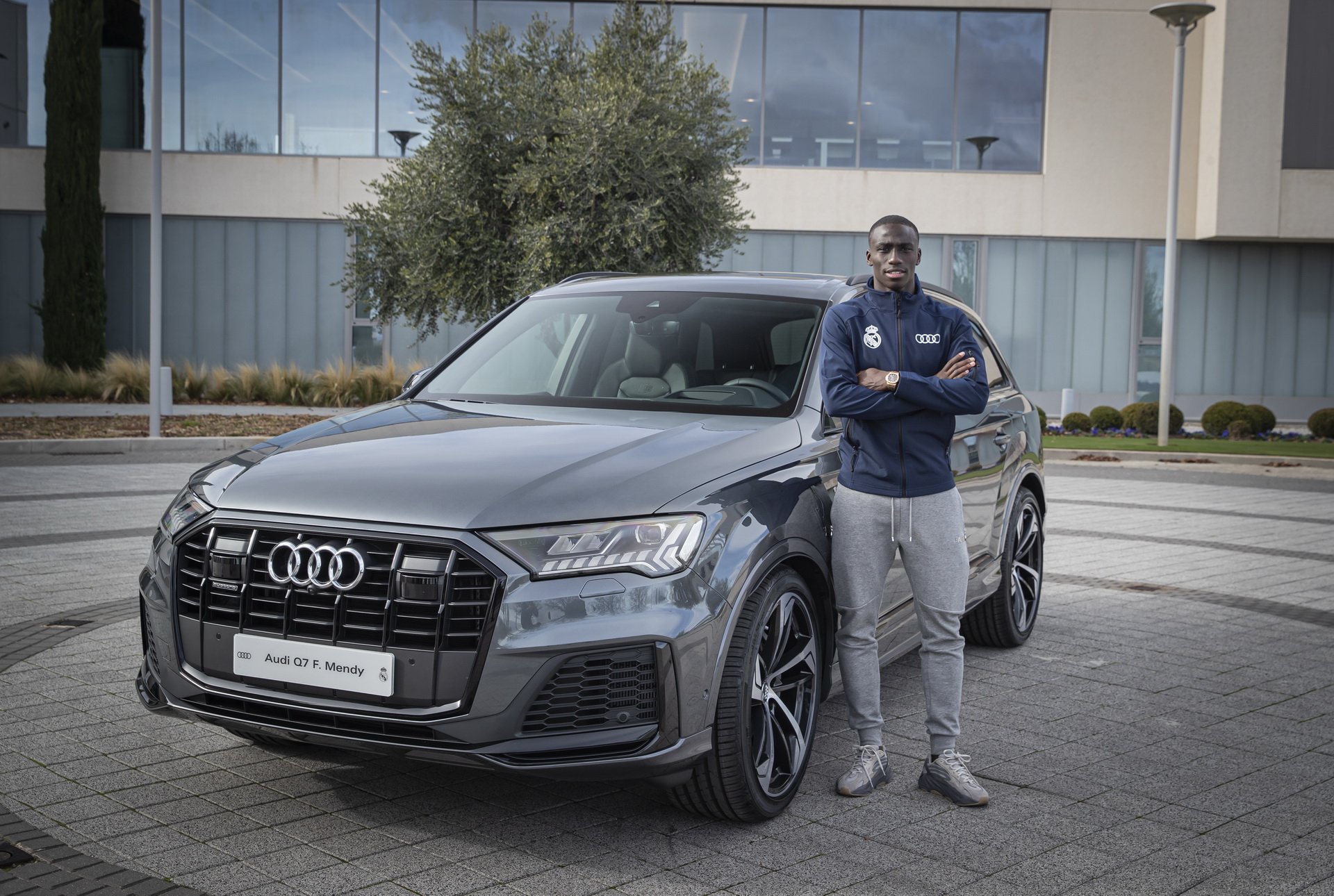 Real Madrid Players Take Delivery Of Their Free Audi Cars