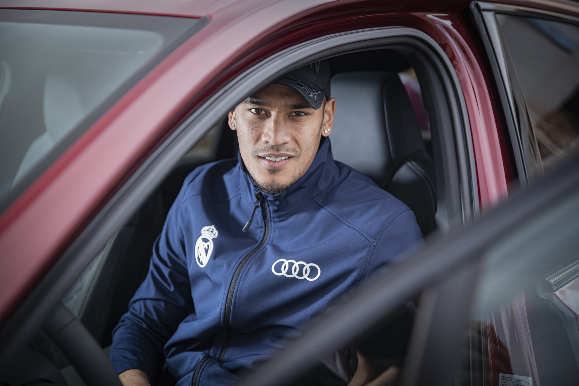 Real Madrid Players Take Delivery Of Their Free Audi Cars