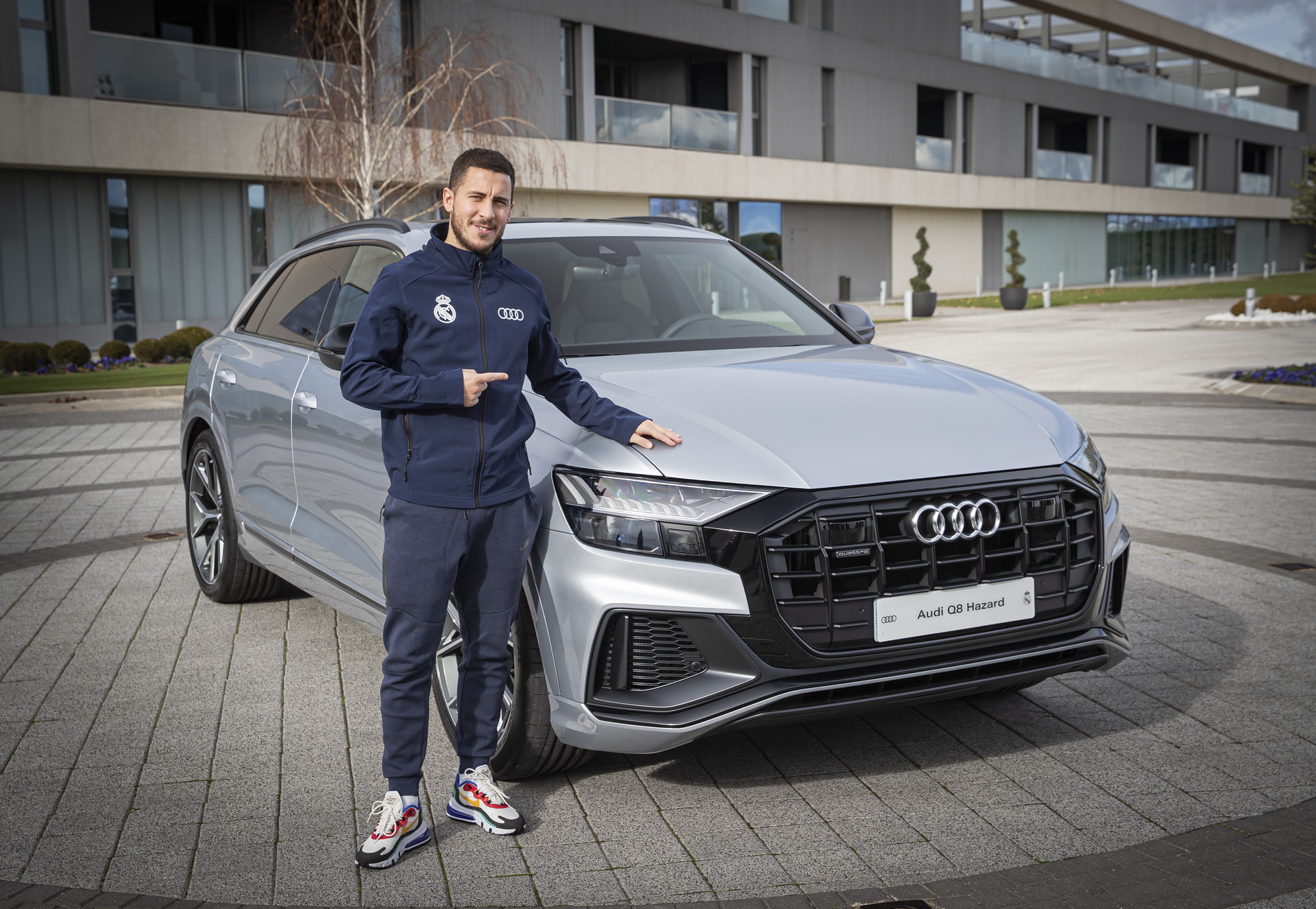 Real Madrid Players Take Delivery Of Their Free Audi Cars