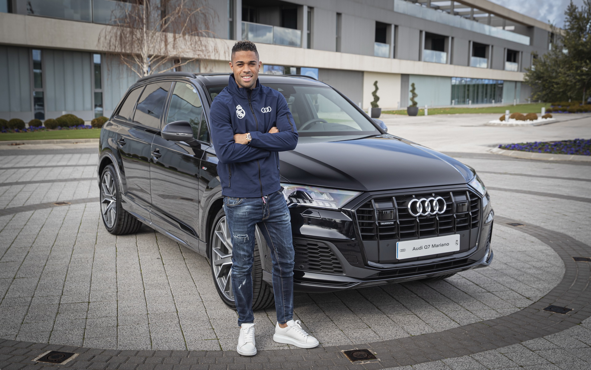Real Madrid Players Take Delivery Of Their Free Audi Cars