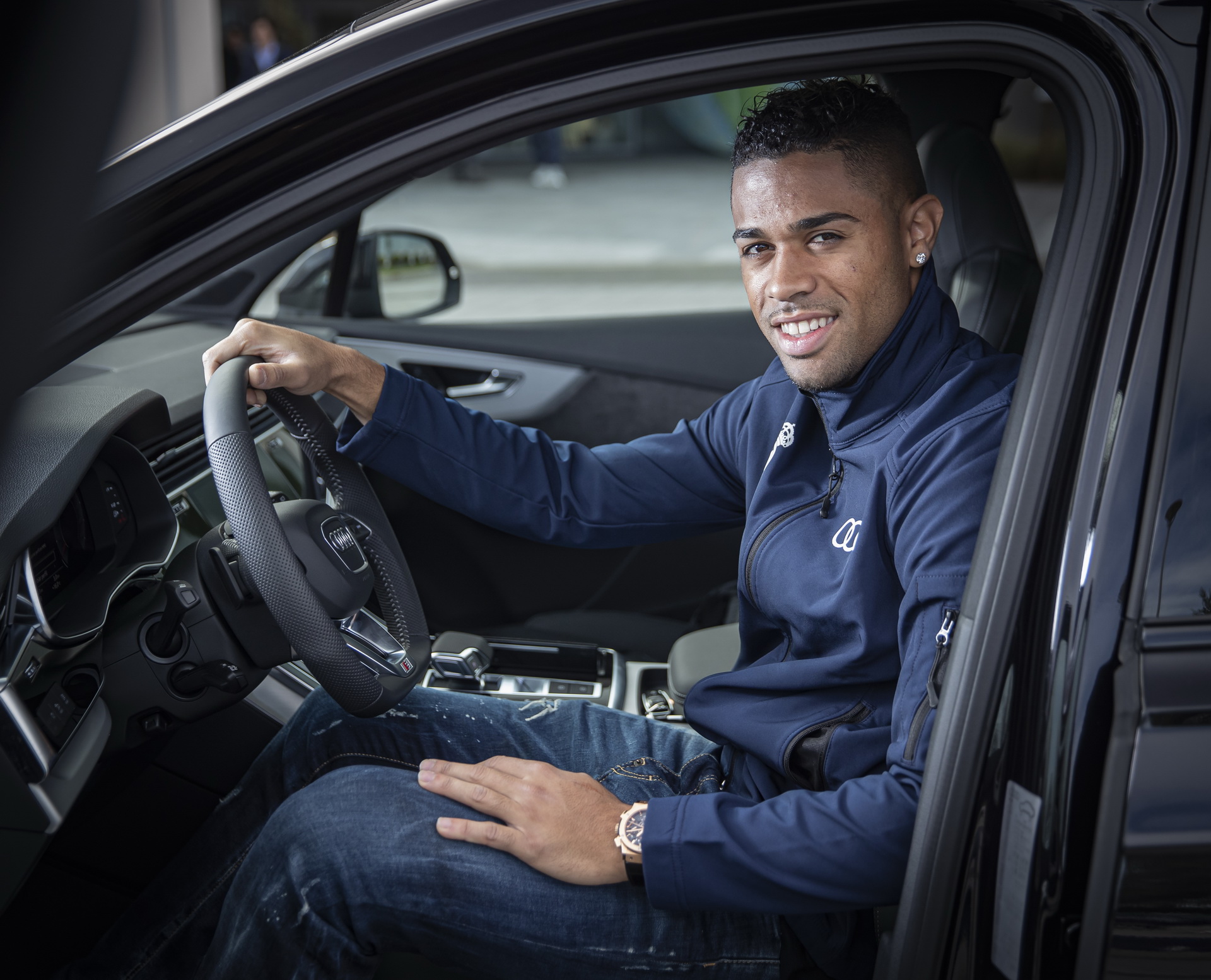 Real Madrid Players Take Delivery Of Their Free Audi Cars