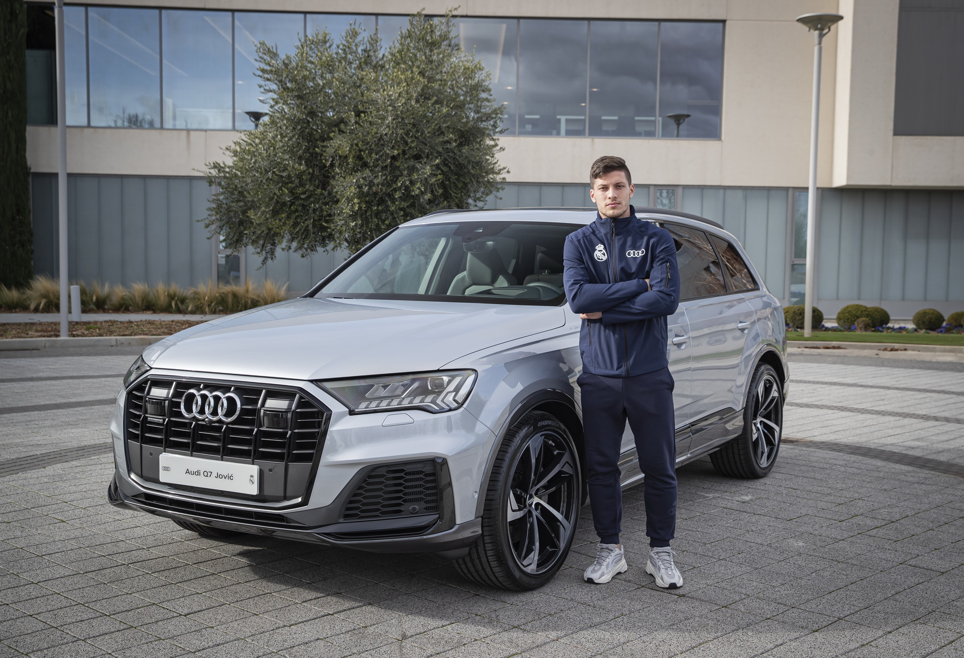 Real Madrid Players Take Delivery Of Their Free Audi Cars
