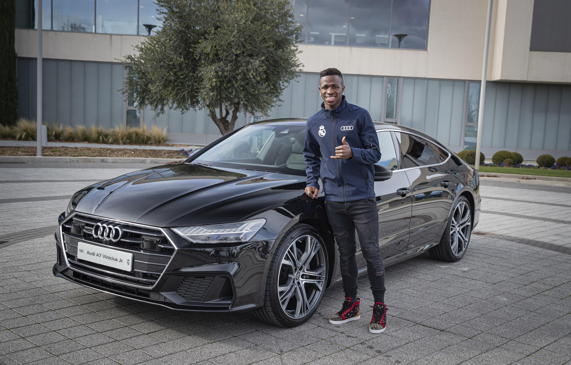 Real Madrid Players Take Delivery Of Their Free Audi Cars