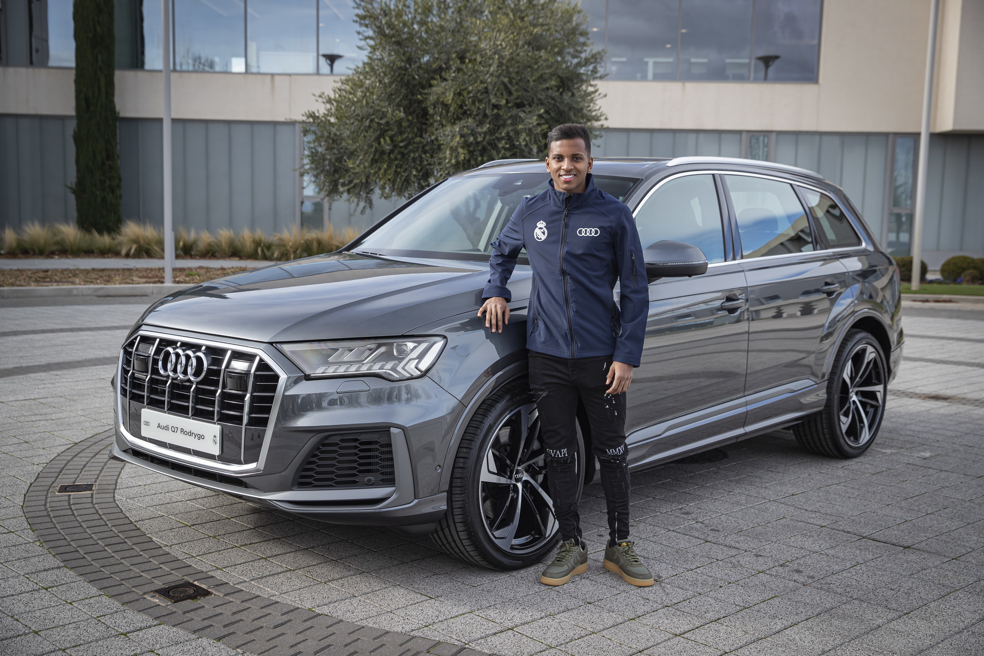 Real Madrid Players Take Delivery Of Their Free Audi Cars