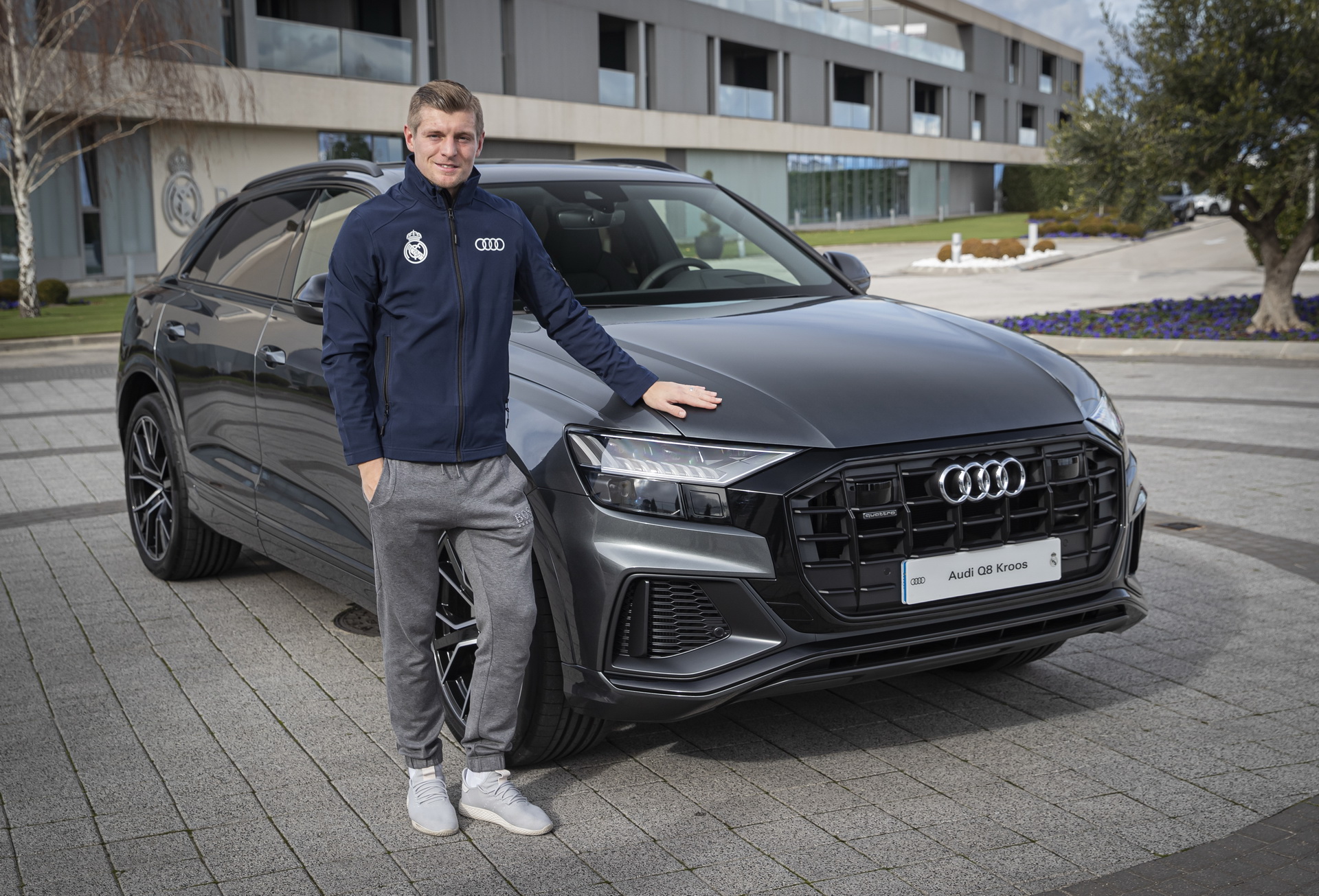 Real Madrid Players Take Delivery Of Their Free Audi Cars