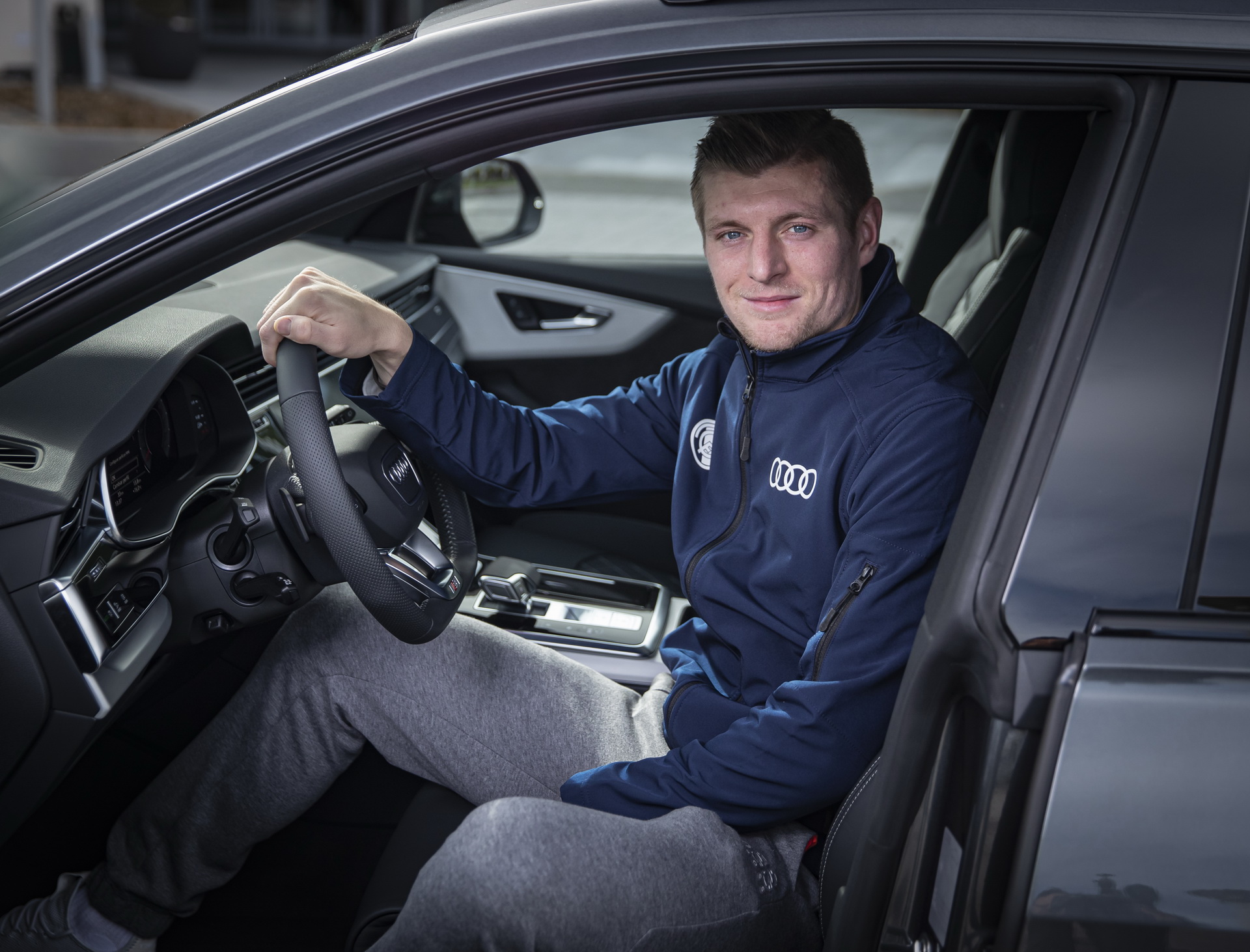 Real Madrid Players Take Delivery Of Their Free Audi Cars
