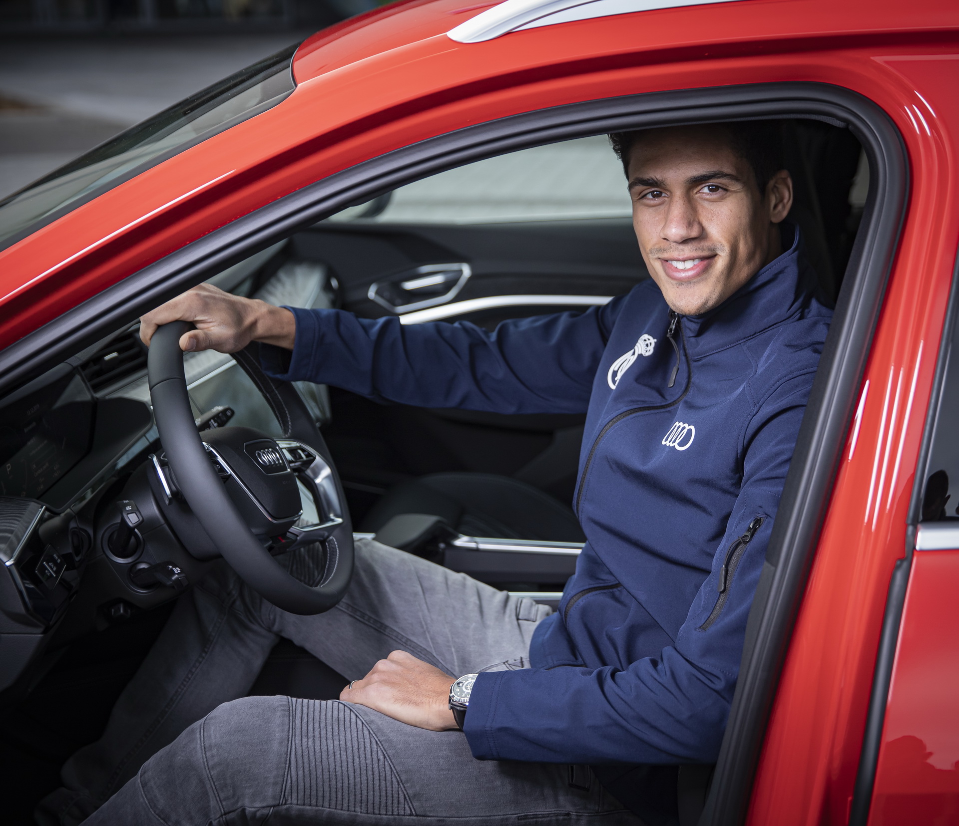 Real Madrid Players Take Delivery Of Their Free Audi Cars