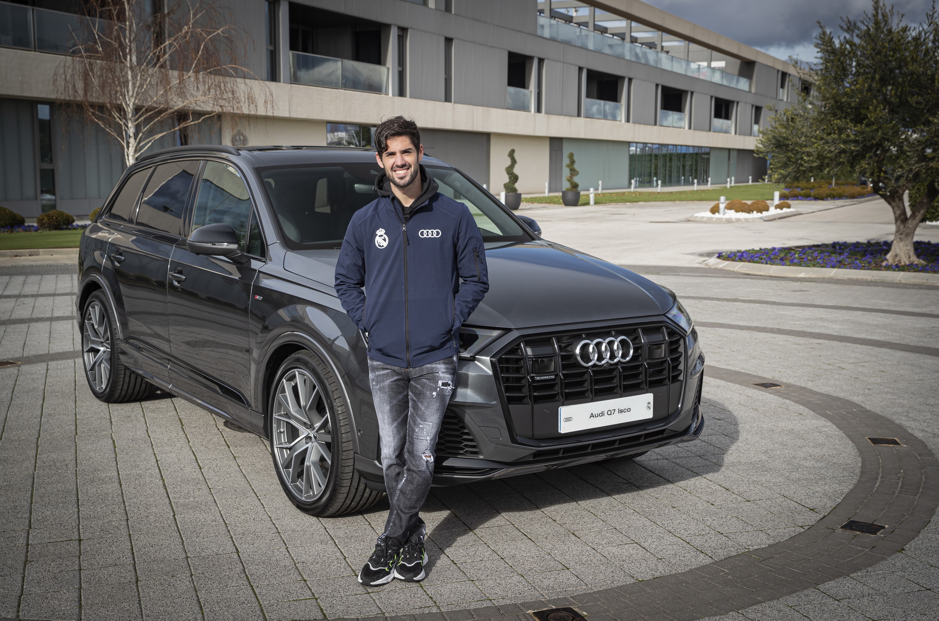 Real Madrid Players Take Delivery Of Their Free Audi Cars
