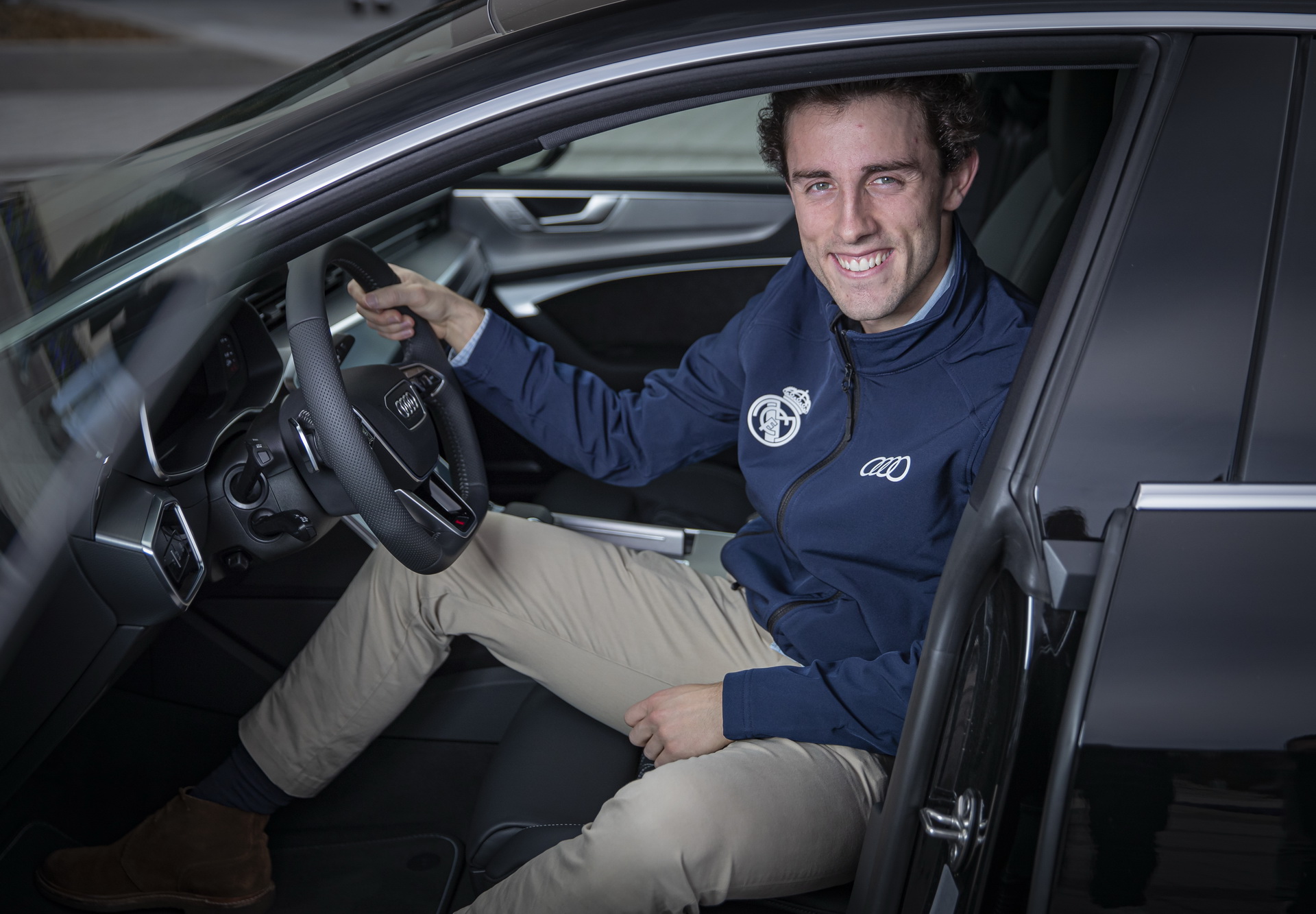 Real Madrid Players Take Delivery Of Their Free Audi Cars