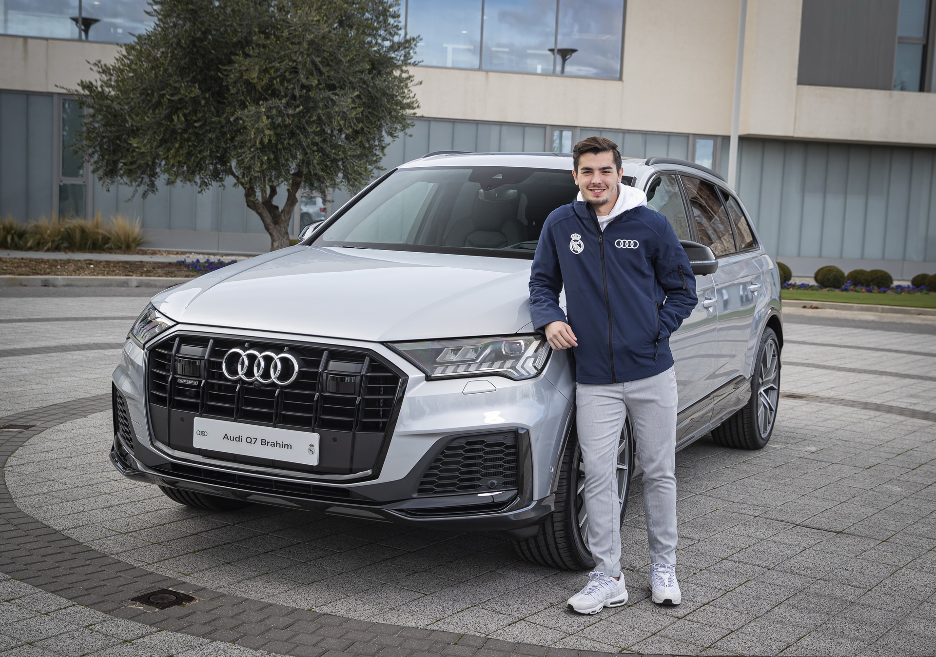 Real Madrid Players Take Delivery Of Their Free Audi Cars