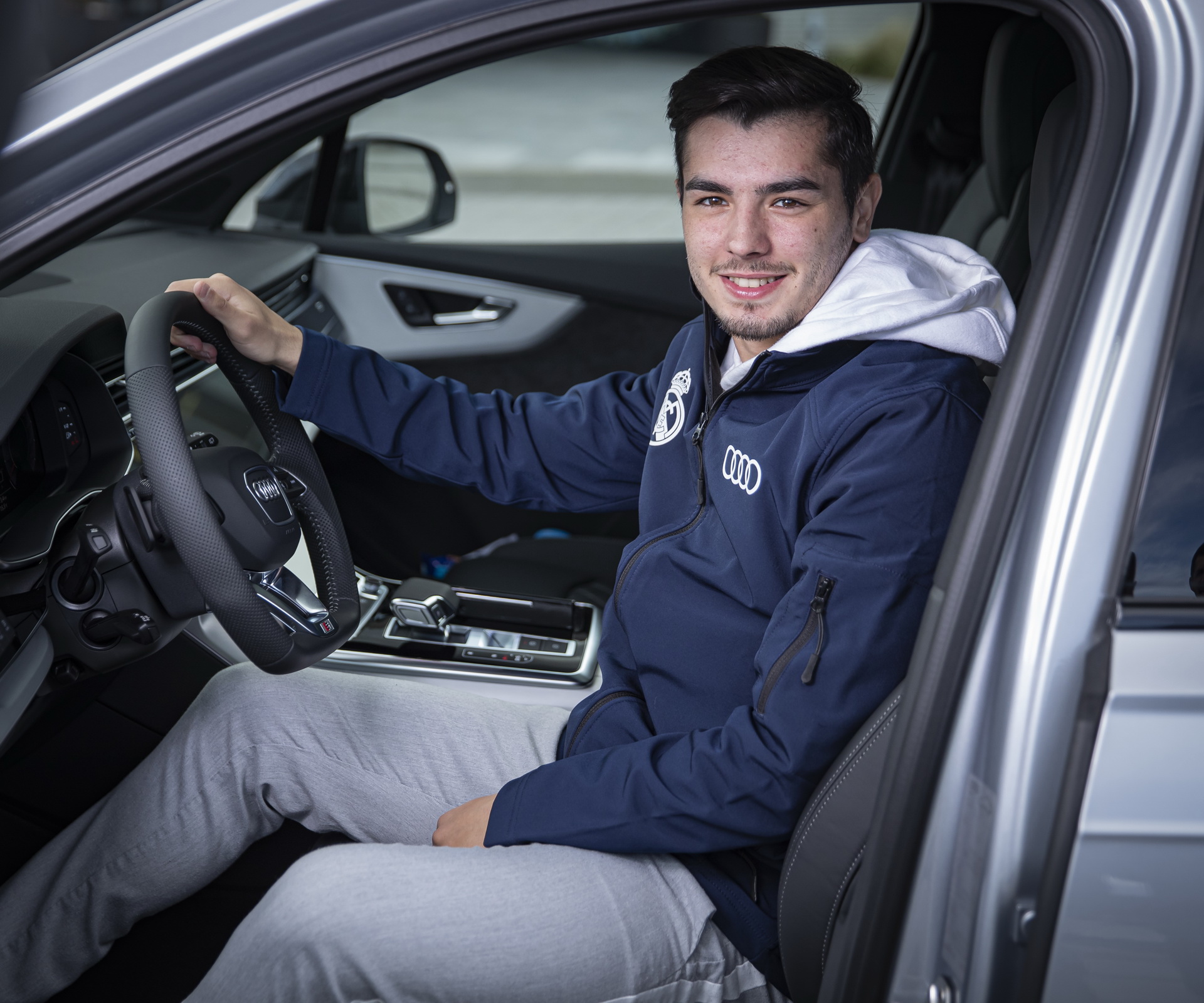 Real Madrid Players Take Delivery Of Their Free Audi Cars