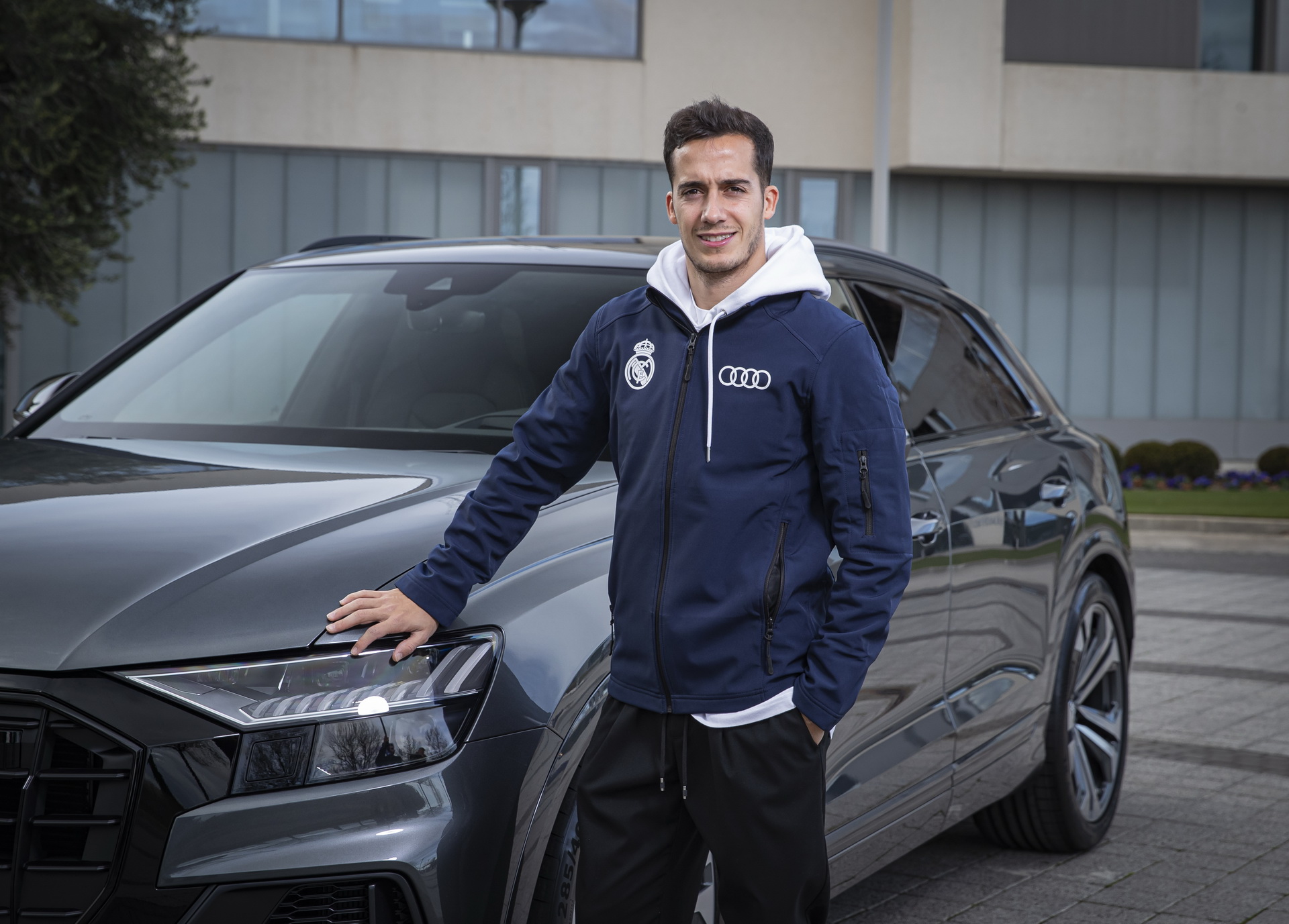 Real Madrid Players Take Delivery Of Their Free Audi Cars