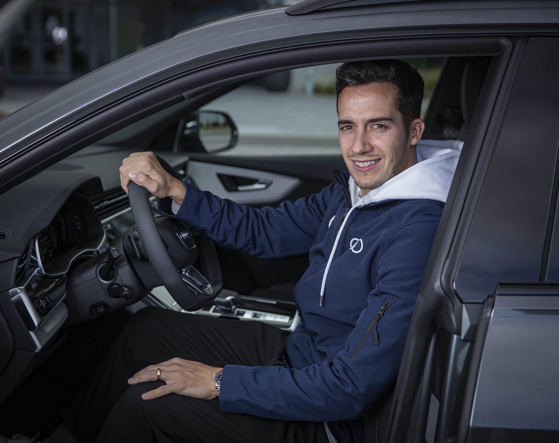 Real Madrid Players Take Delivery Of Their Free Audi Cars