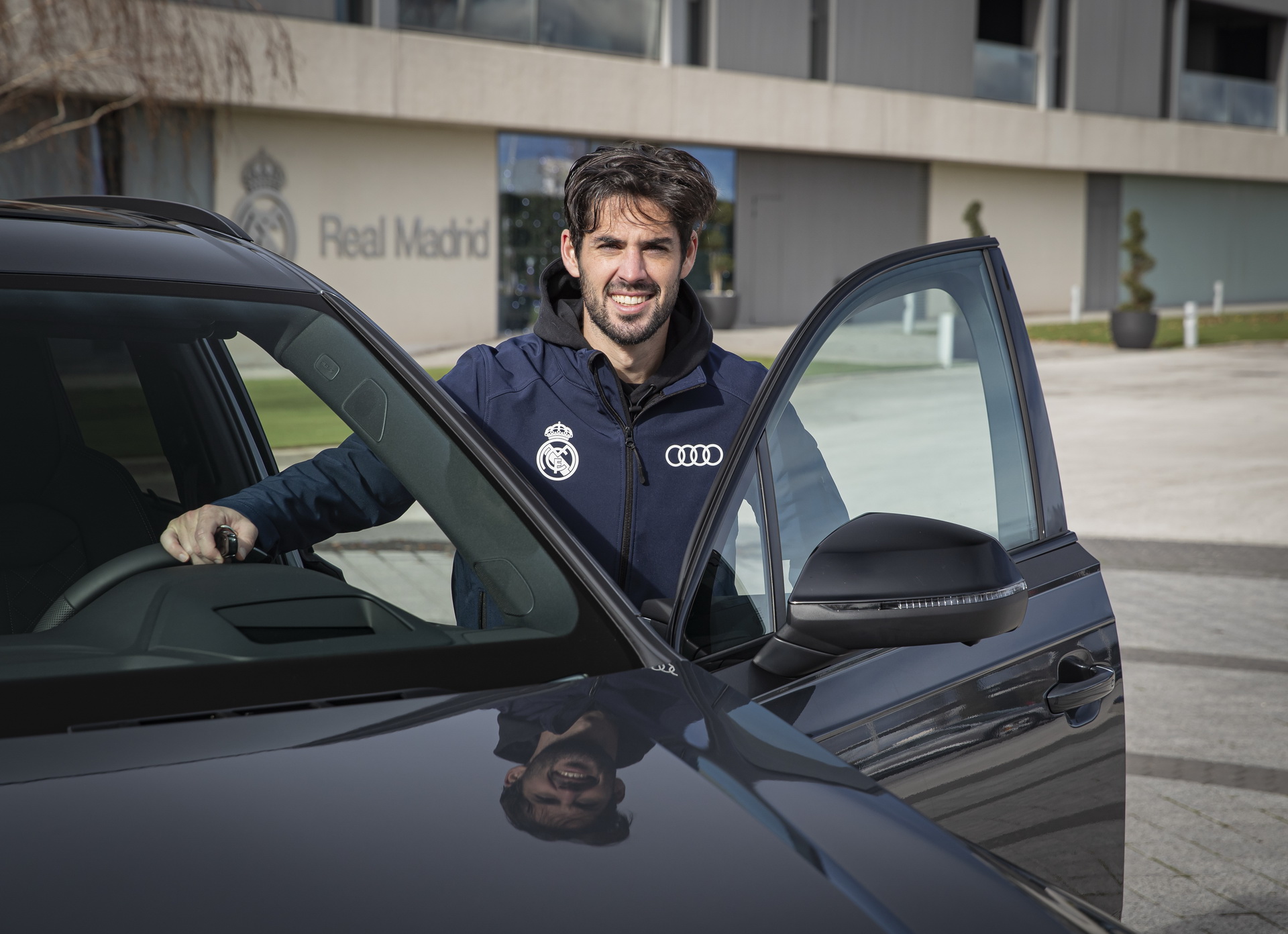 Real Madrid Players Take Delivery Of Their Free Audi Cars