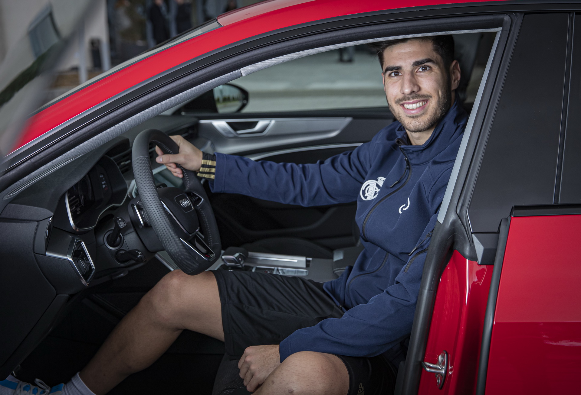 Real Madrid Players Take Delivery Of Their Free Audi Cars