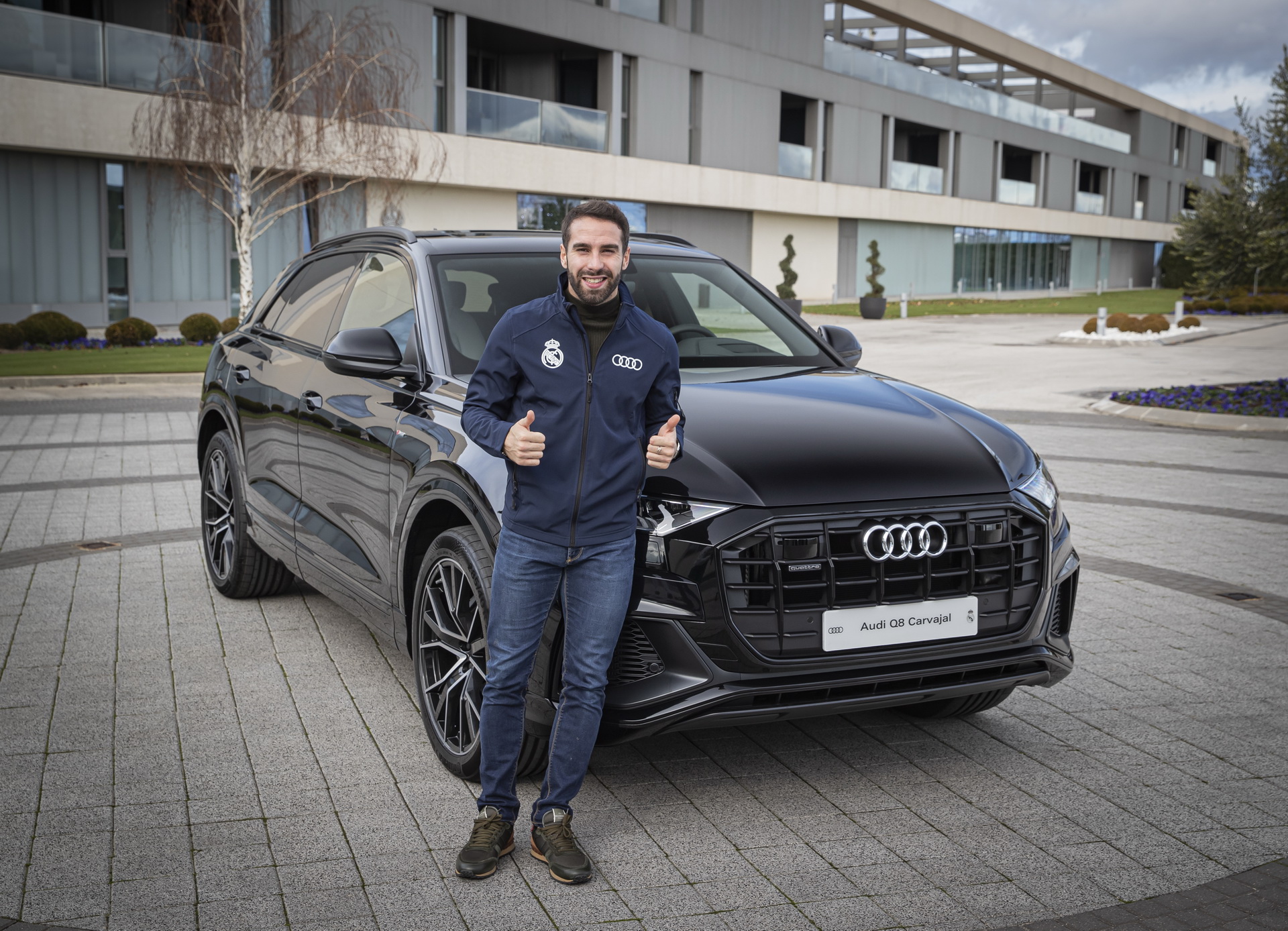 Real Madrid Players Take Delivery Of Their Free Audi Cars