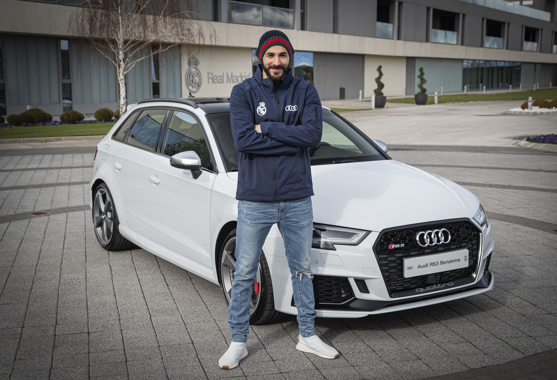 Real Madrid Players Take Delivery Of Their Free Audi Cars