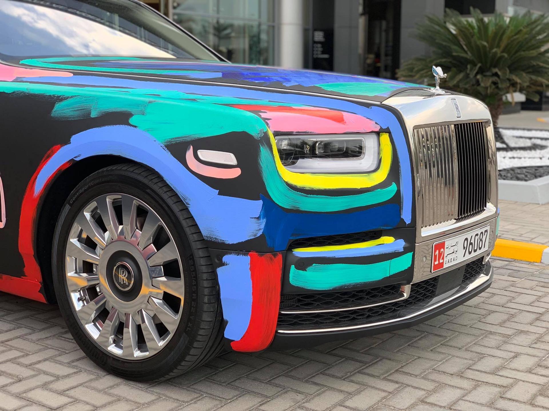 Rolls-Royce Phantom Art Car Must Look Dope Under Disco Lights