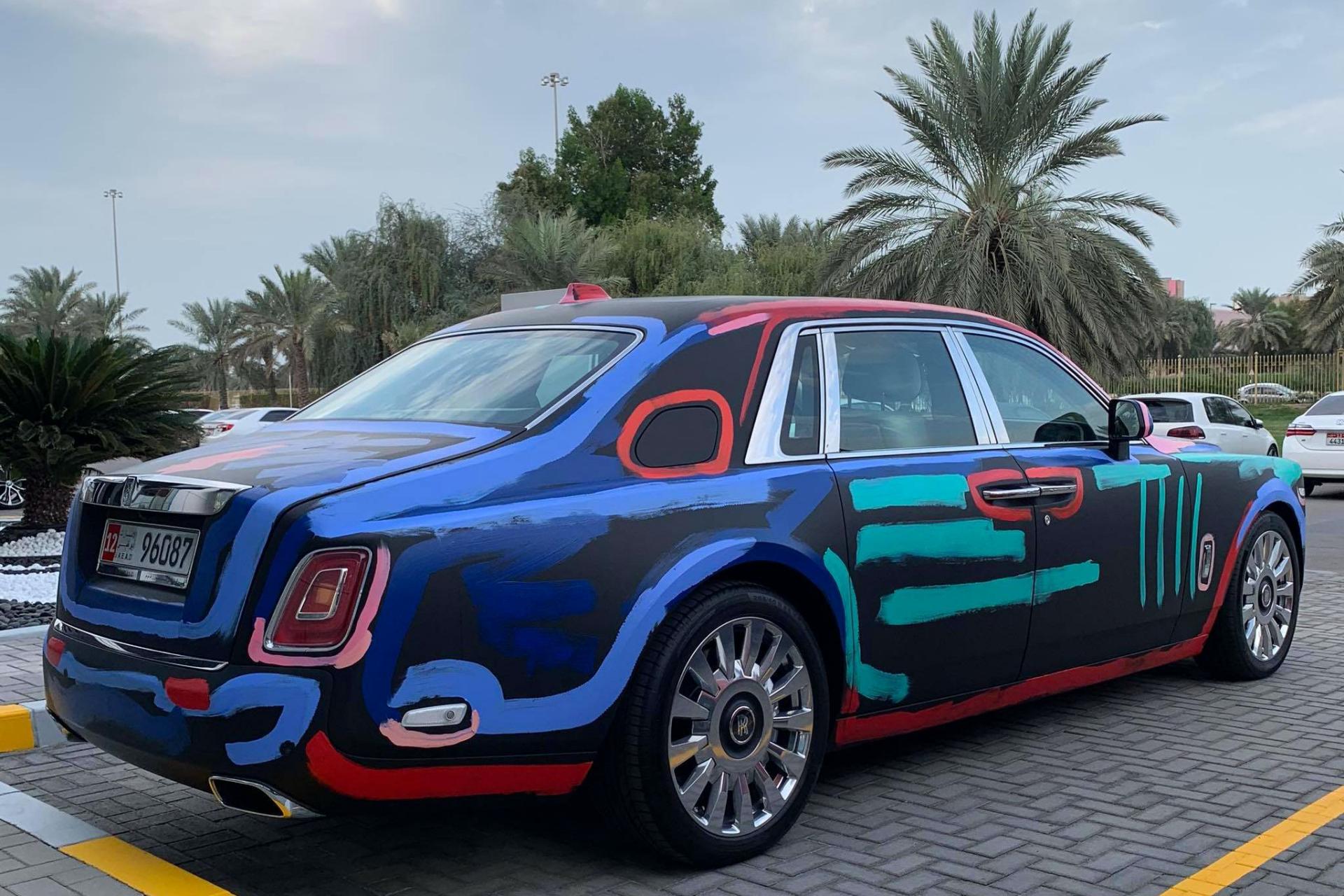 Rolls-Royce Phantom Art Car Must Look Dope Under Disco Lights