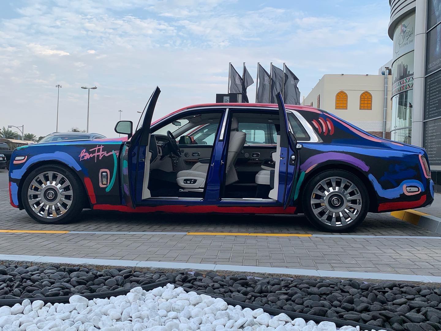 Rolls-Royce Phantom Art Car Must Look Dope Under Disco Lights