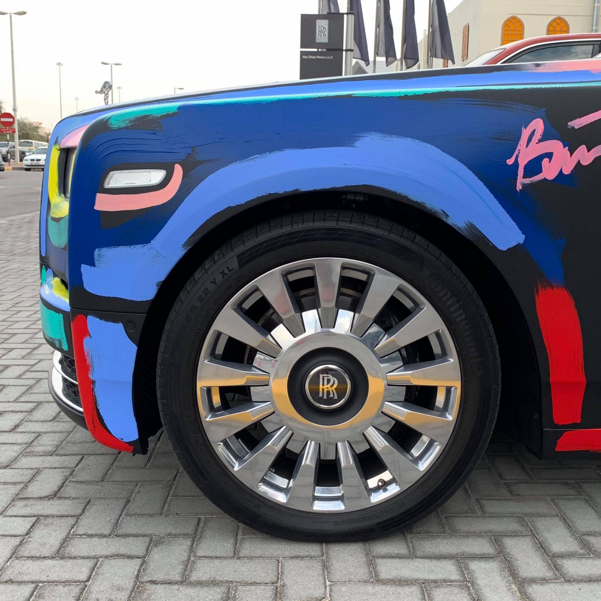 Rolls-Royce Phantom Art Car Must Look Dope Under Disco Lights