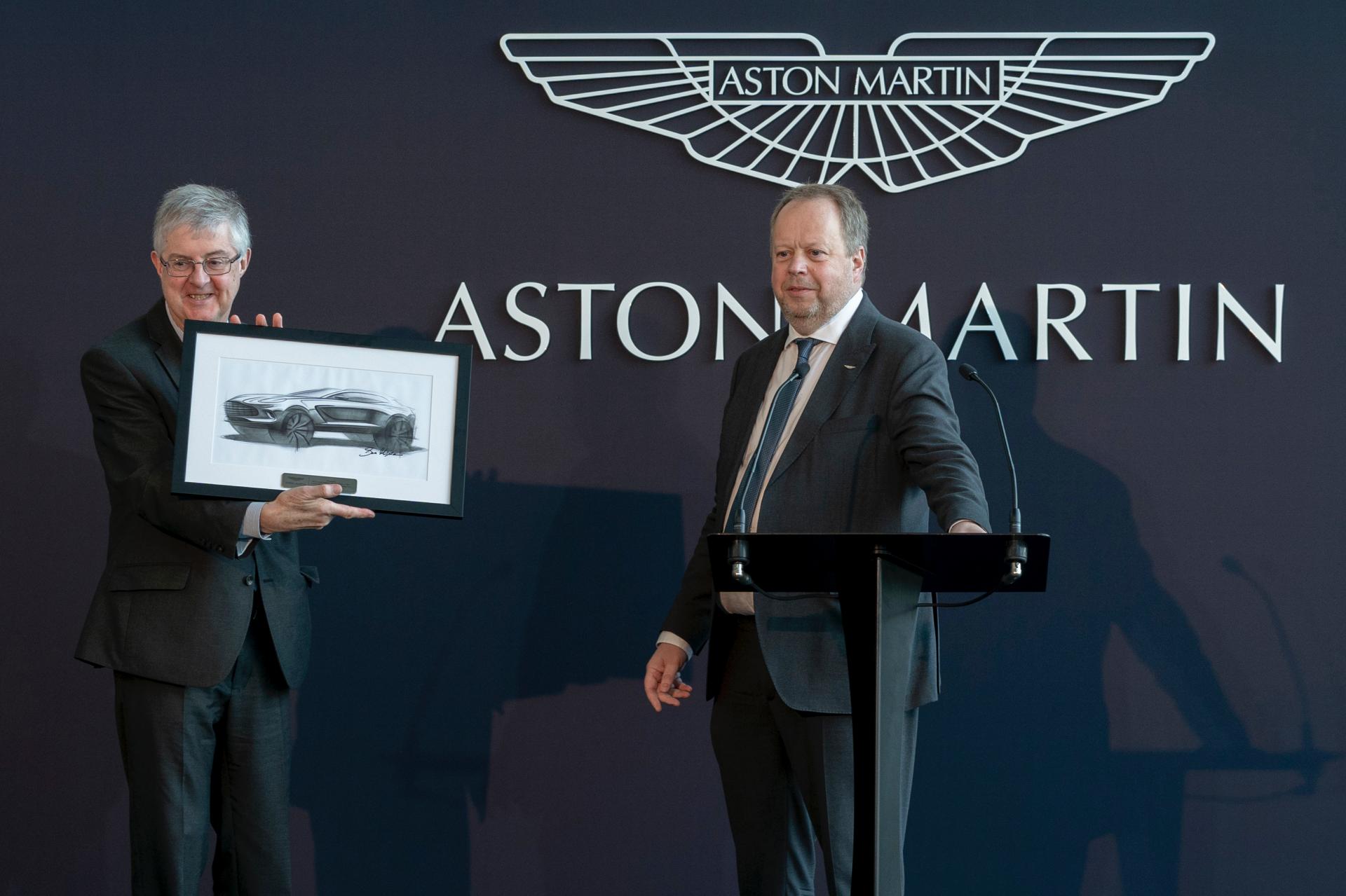 Aston Martin Opens “Pivotal” St Athan Plant In Wales, Home Of The DBX