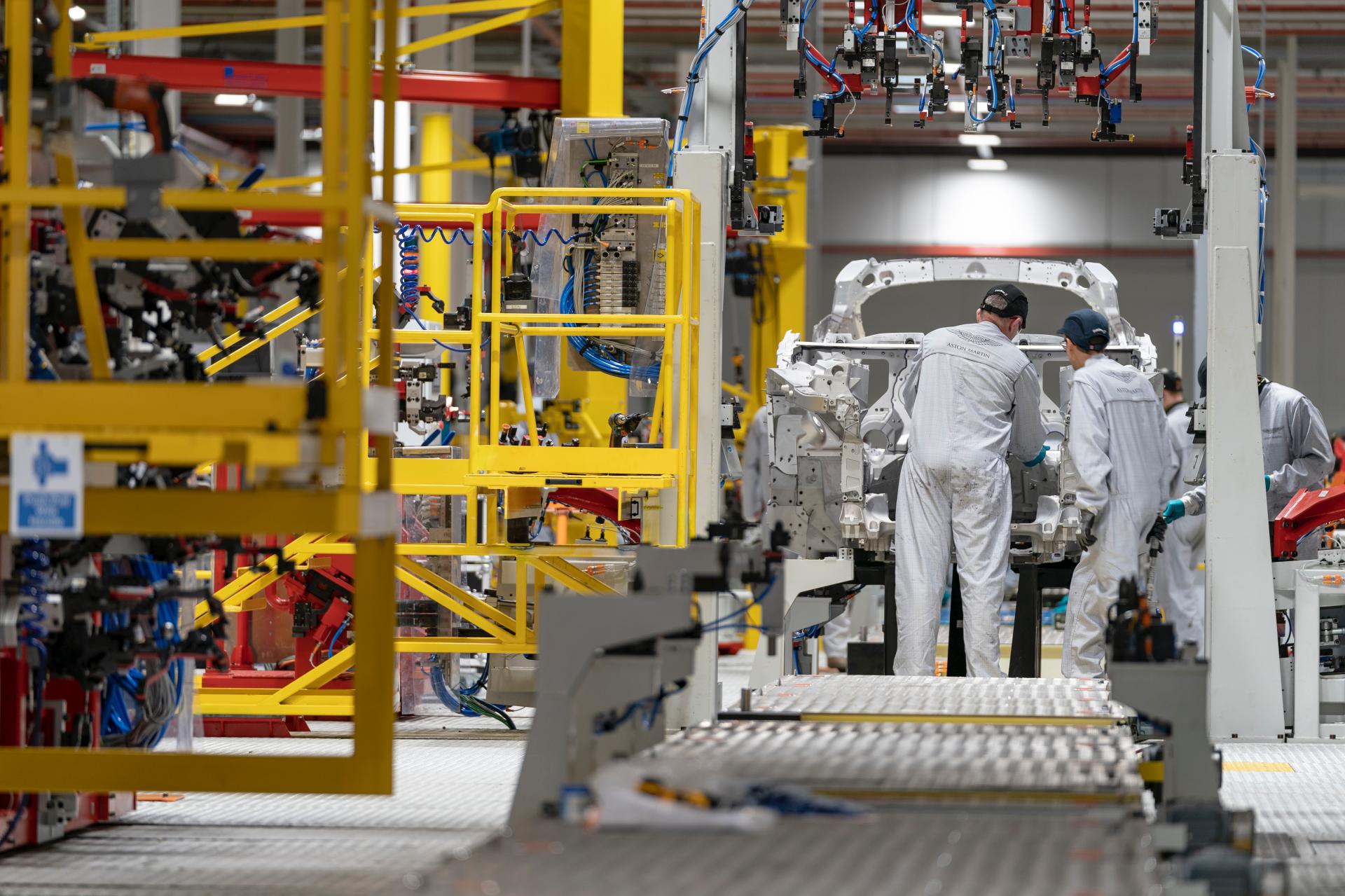 Aston Martin Opens “Pivotal” St Athan Plant In Wales, Home Of The DBX