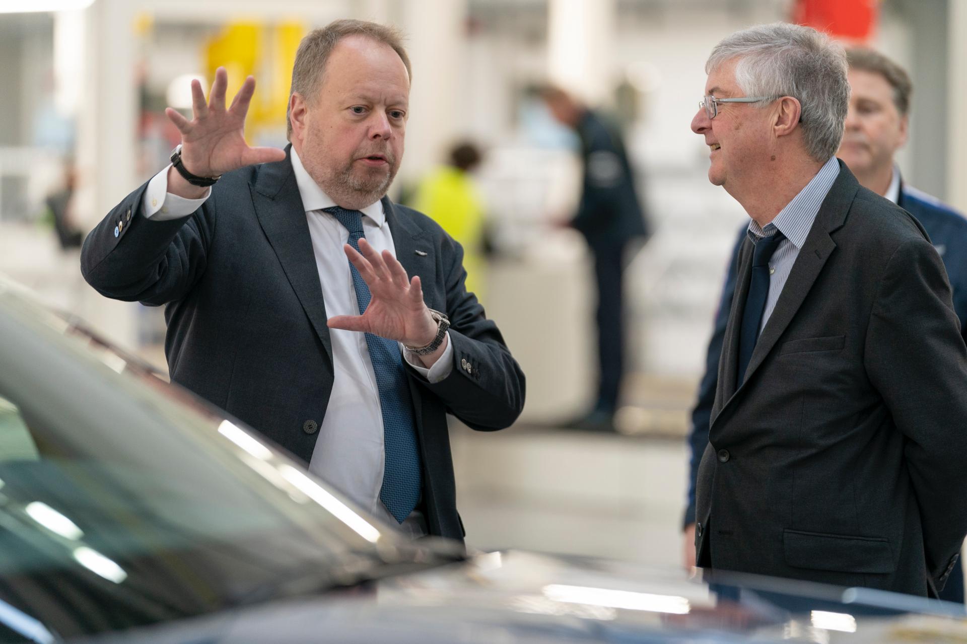 Aston Martin Opens “Pivotal” St Athan Plant In Wales, Home Of The DBX
