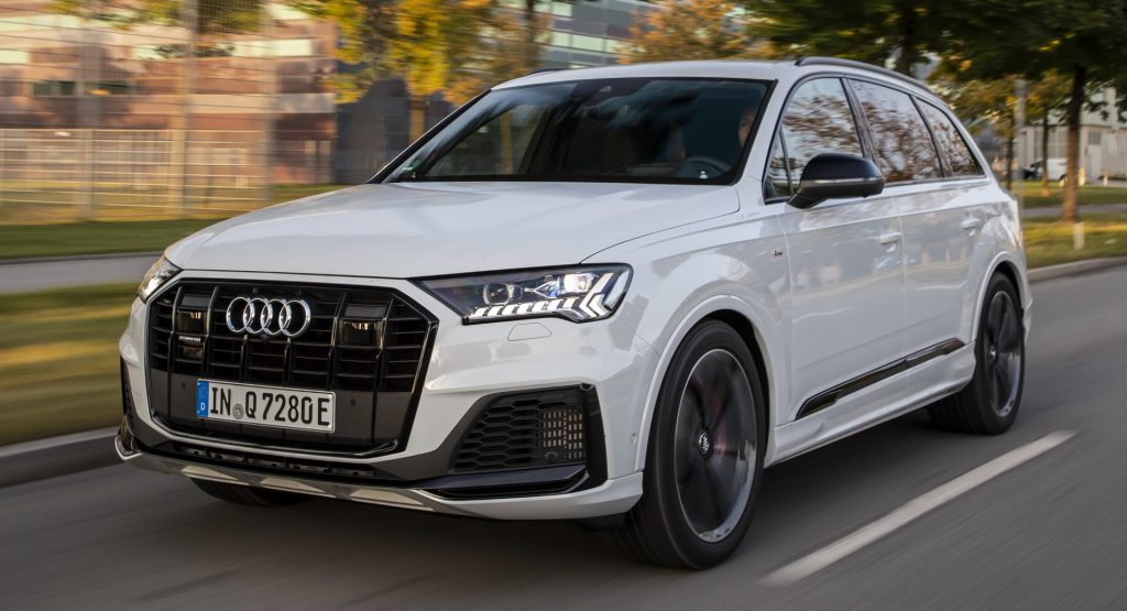  Audi Plugs Q7 Into A New Era With Up To 450 HP And Up To 27 Miles Of EV Range