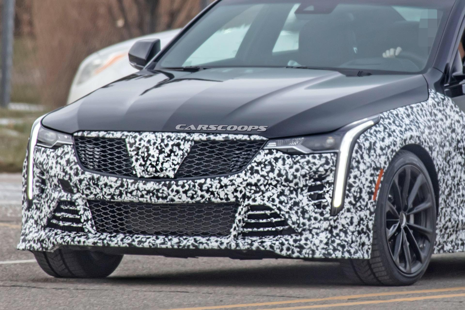 Spied: Cadillac CT4-V Blackwing And CT5-V Blackwing Reveal Subtle Styling Upgrades