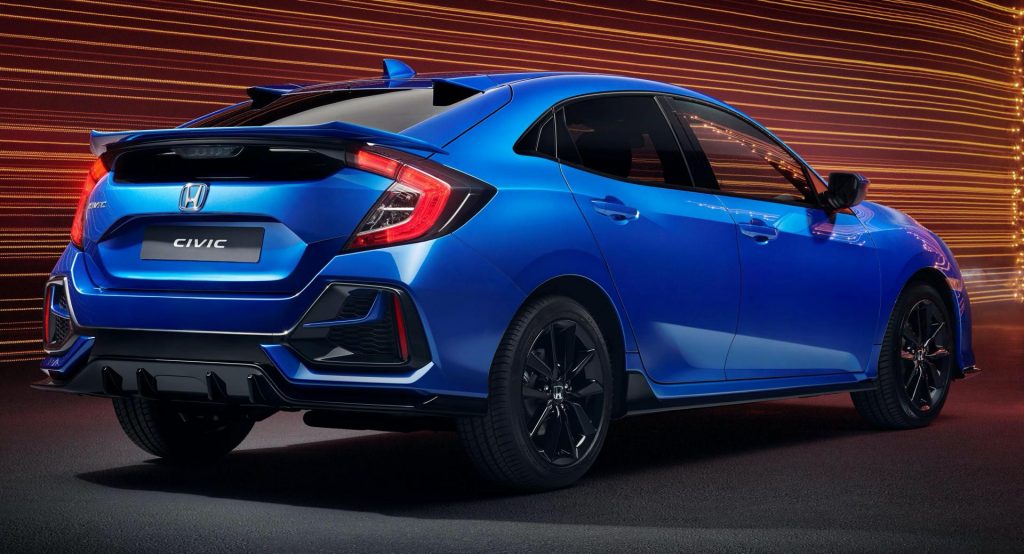  2020 Honda Civic Sport Line Mixes Type R-Inspired Design With Three-Cylinder Power