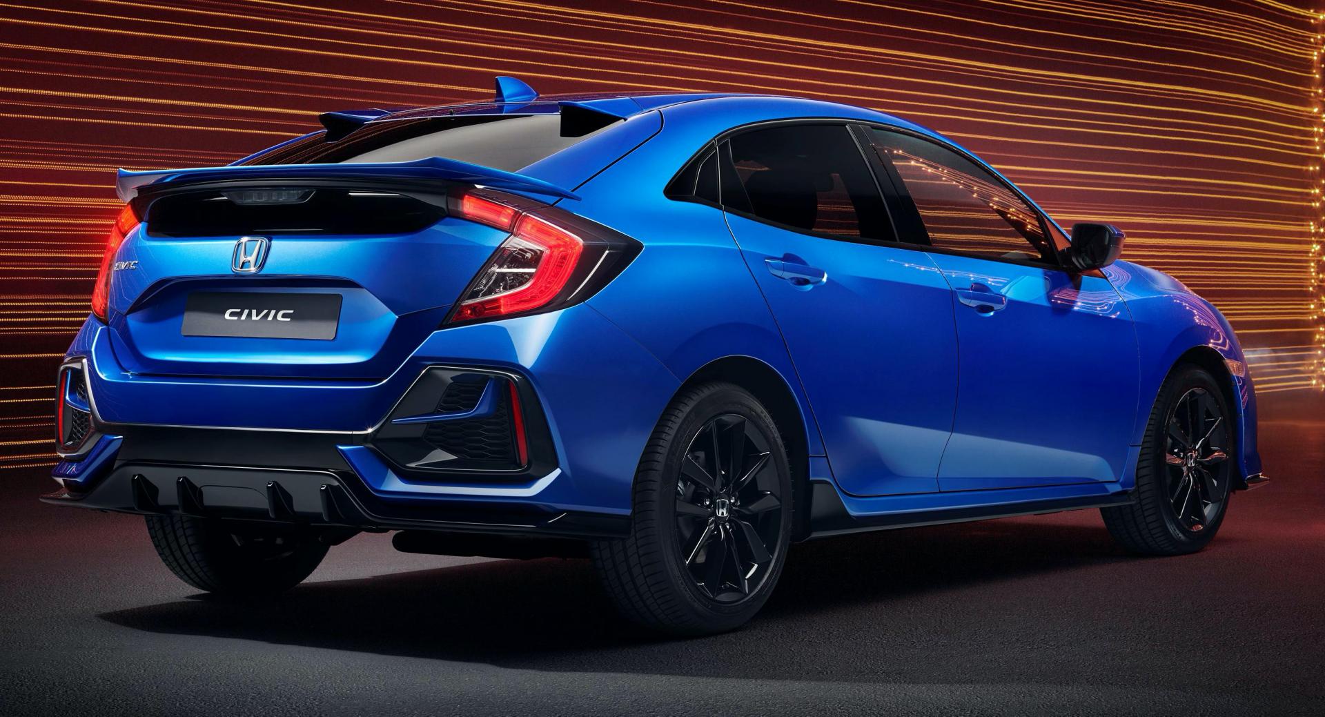 2020 Honda Civic Sport Line Mixes Type R-Inspired Design ...