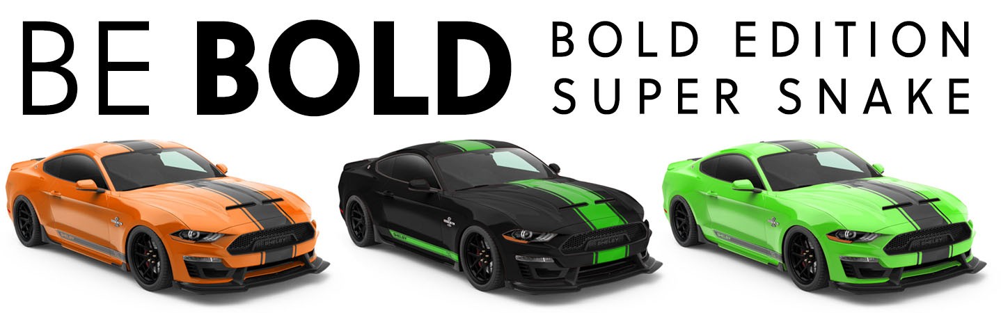 2020 Shelby Super Snake Gets New Bold Package With Throwback Colors
