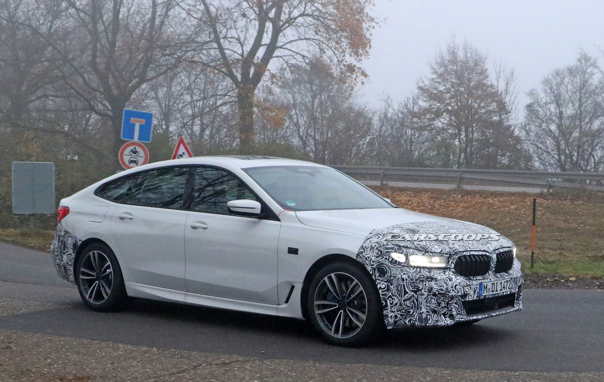 2020 BMW 6-Series Gran Turismo Drops Camo, Shows Slightly Bigger Nostrils