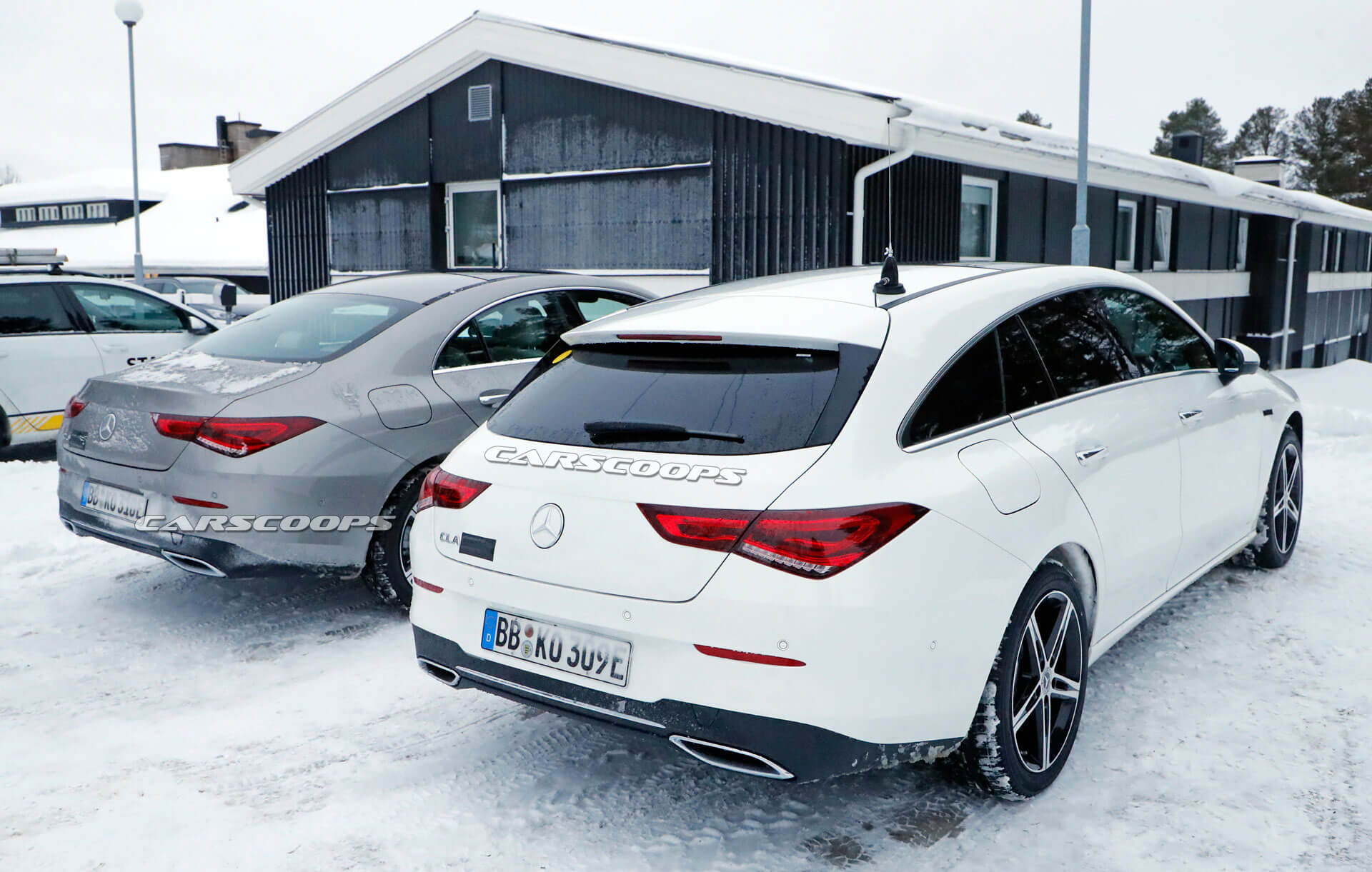 Mercedes-Benz CLA 250e PHEV Prototypes Do A Poor Job At Hiding Their Identity
