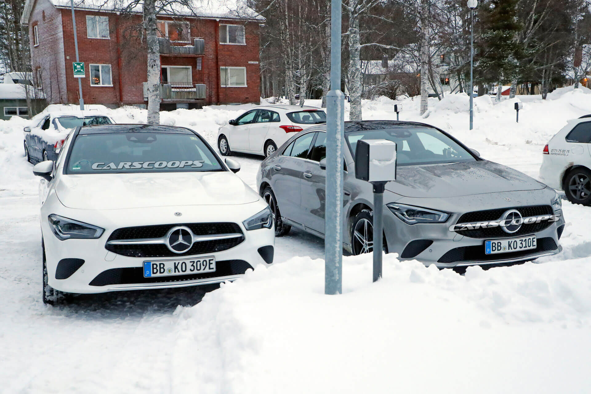 Mercedes-Benz CLA 250e PHEV Prototypes Do A Poor Job At Hiding Their Identity