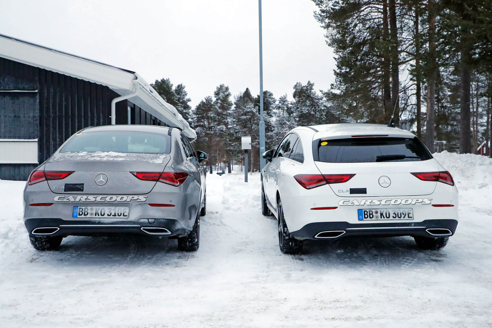 Mercedes-Benz CLA 250e PHEV Prototypes Do A Poor Job At Hiding Their Identity