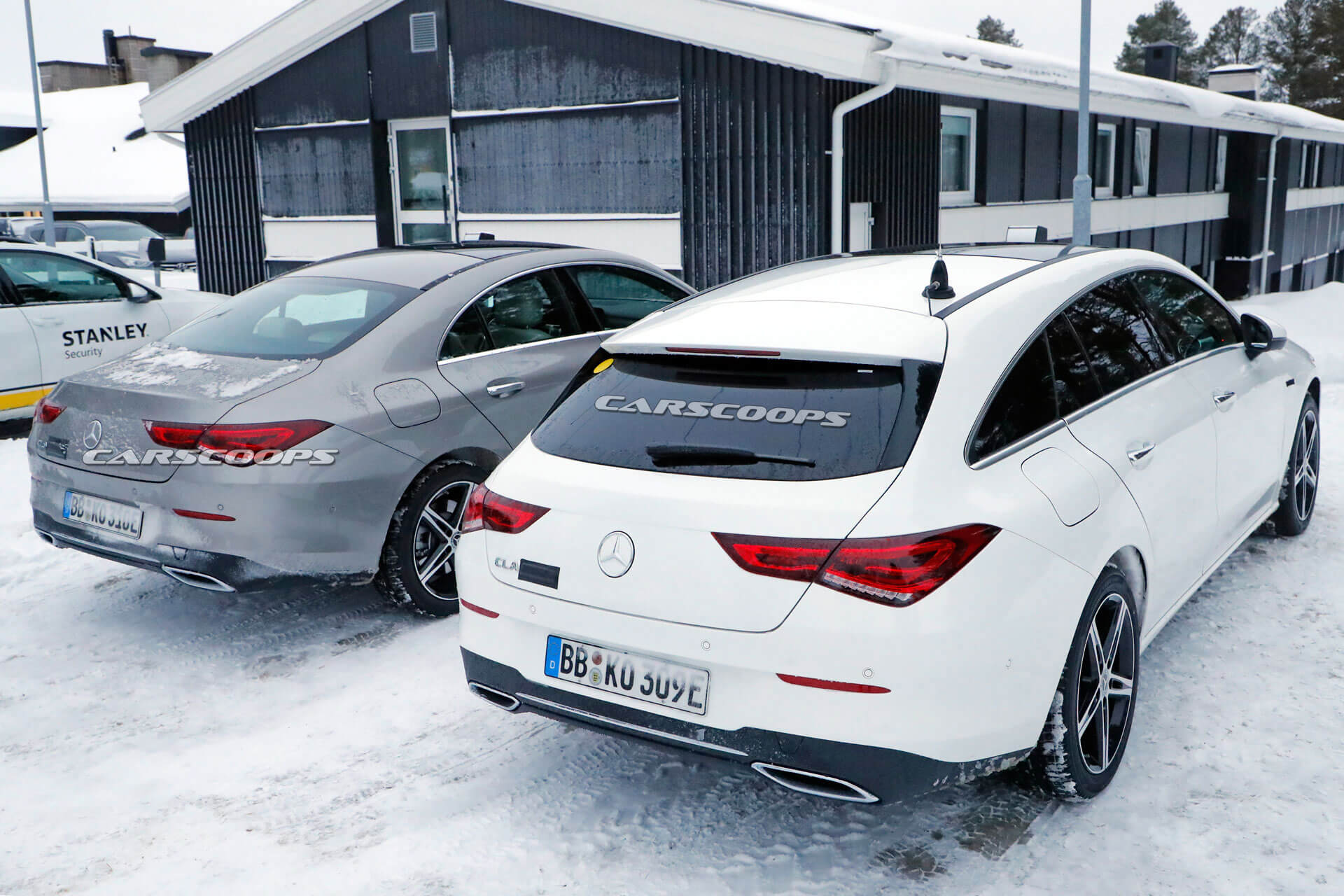 Mercedes-Benz CLA 250e PHEV Prototypes Do A Poor Job At Hiding Their Identity