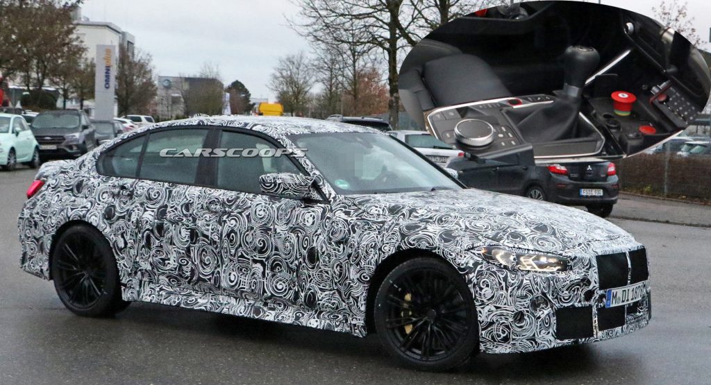  2021 BMW M3 Prototype Spied With A Manual Transmission