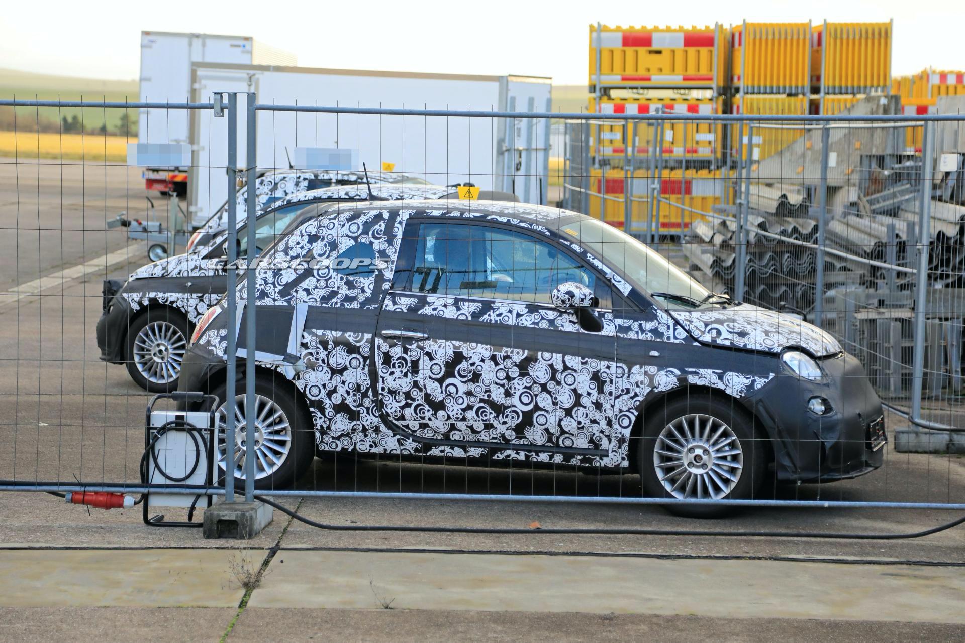 2021 Fiat 500e Grants First Look At Redesigned Dashboard Featuring 4WD Buttons