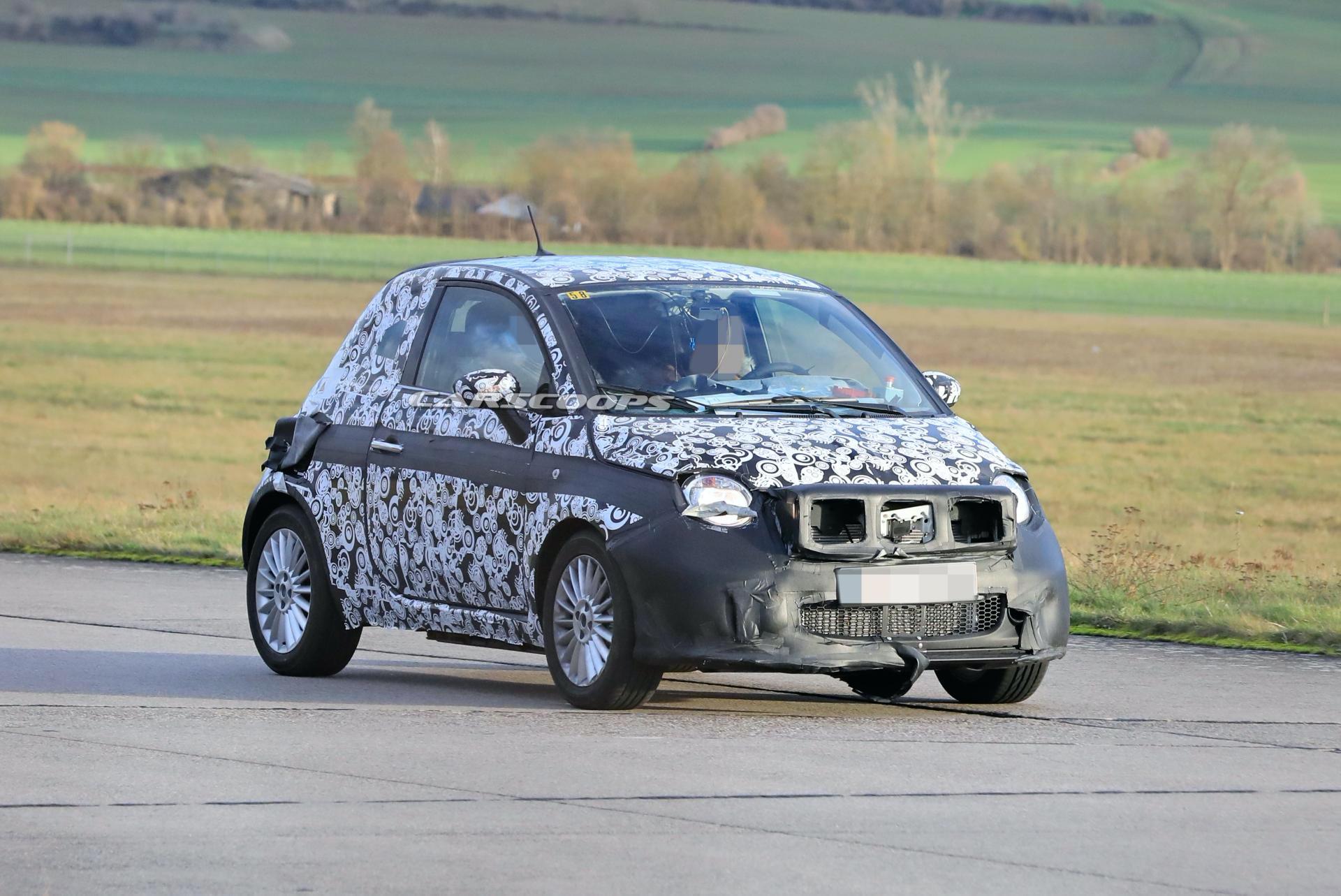 2021 Fiat 500e Grants First Look At Redesigned Dashboard Featuring 4WD Buttons