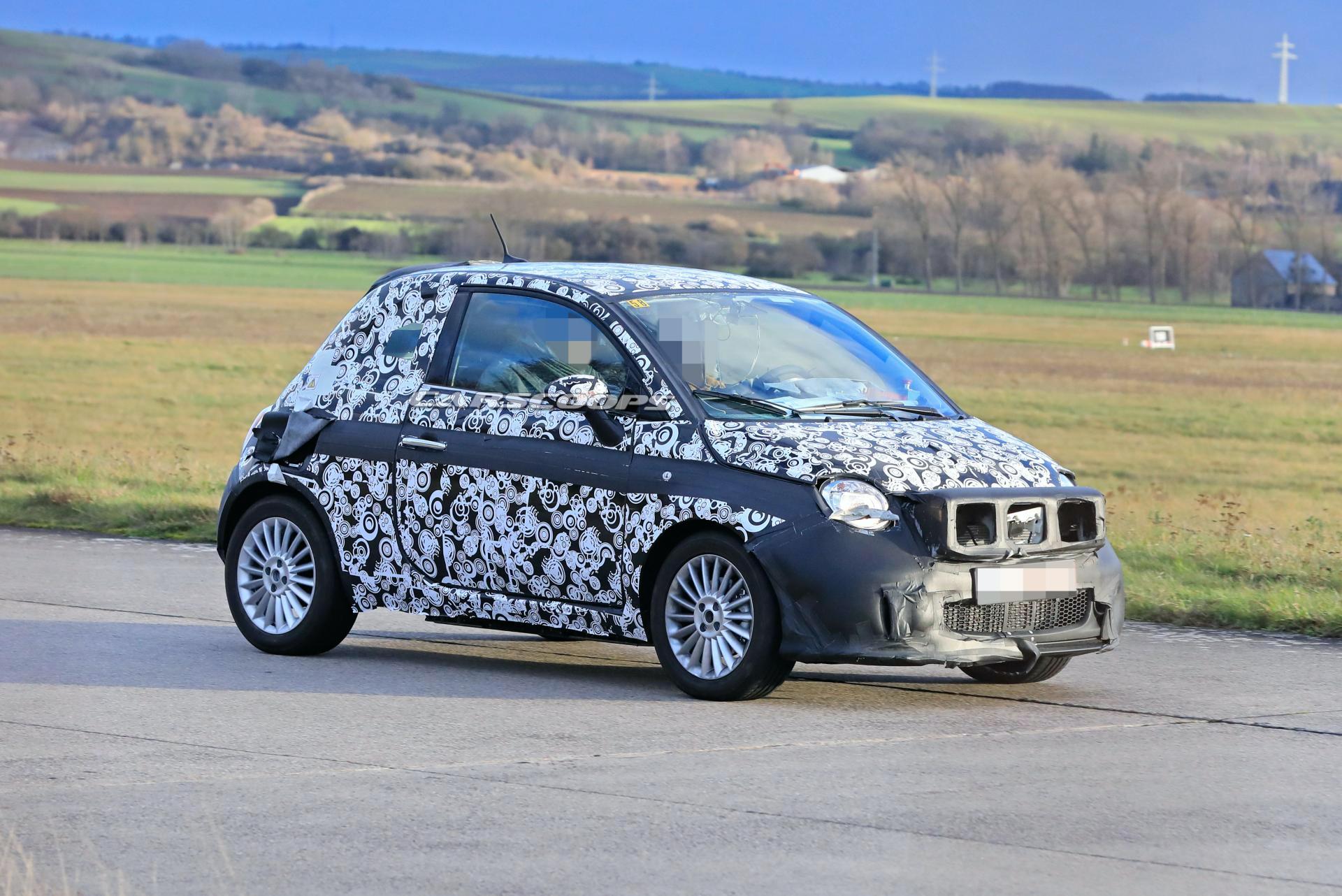 2021 Fiat 500e Grants First Look At Redesigned Dashboard Featuring 4WD Buttons