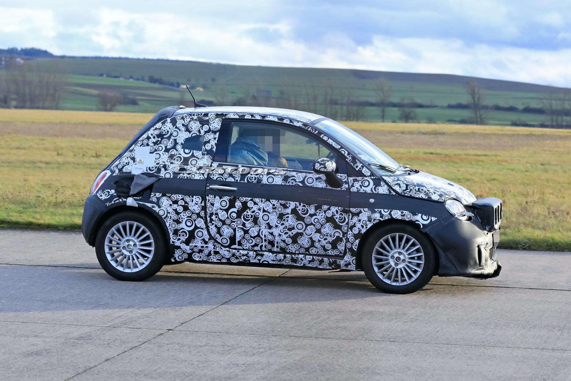 2021 Fiat 500e Grants First Look At Redesigned Dashboard Featuring 4WD Buttons